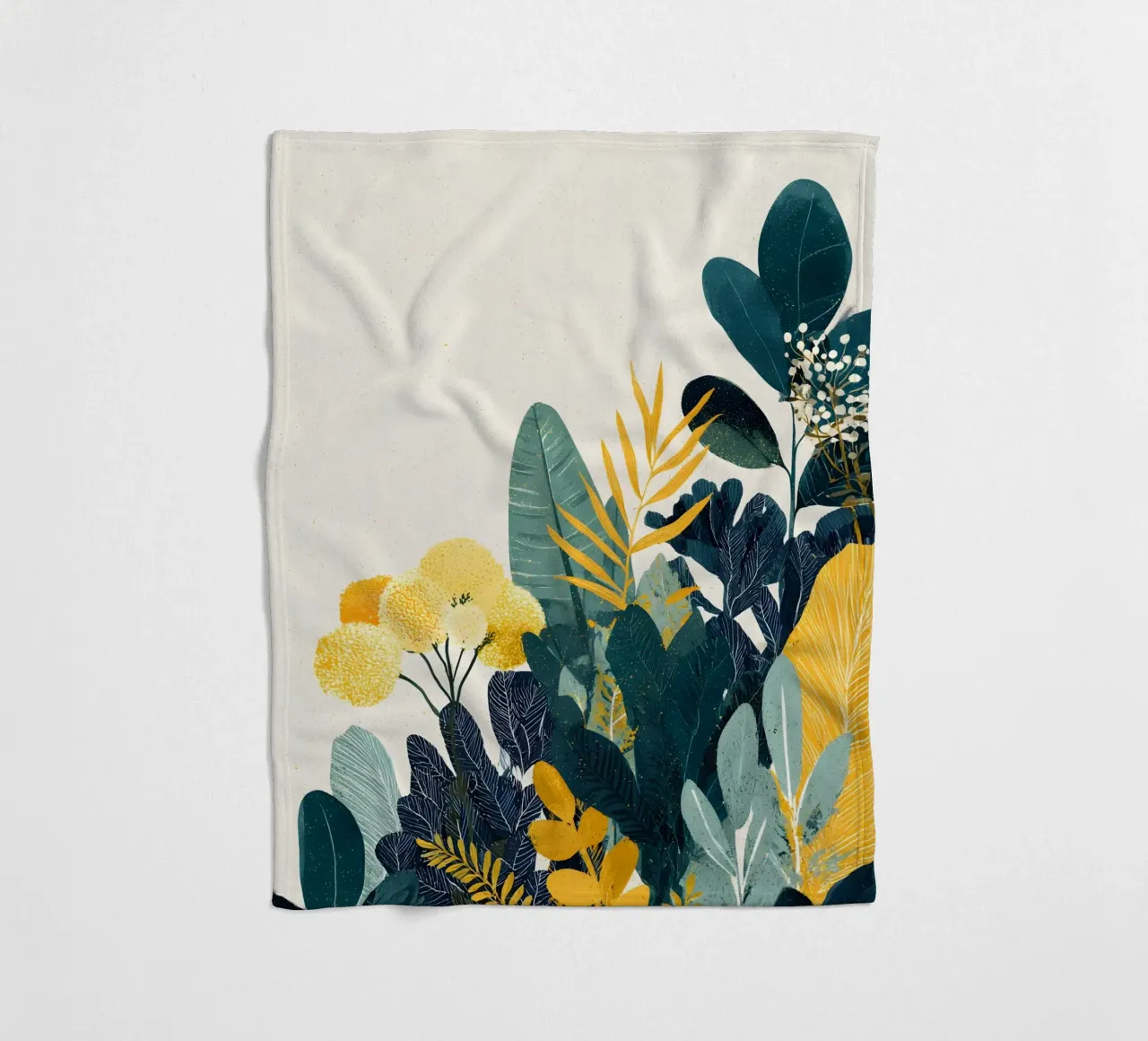 Botanical Jungle coperta in pile da Gypsy Galleria