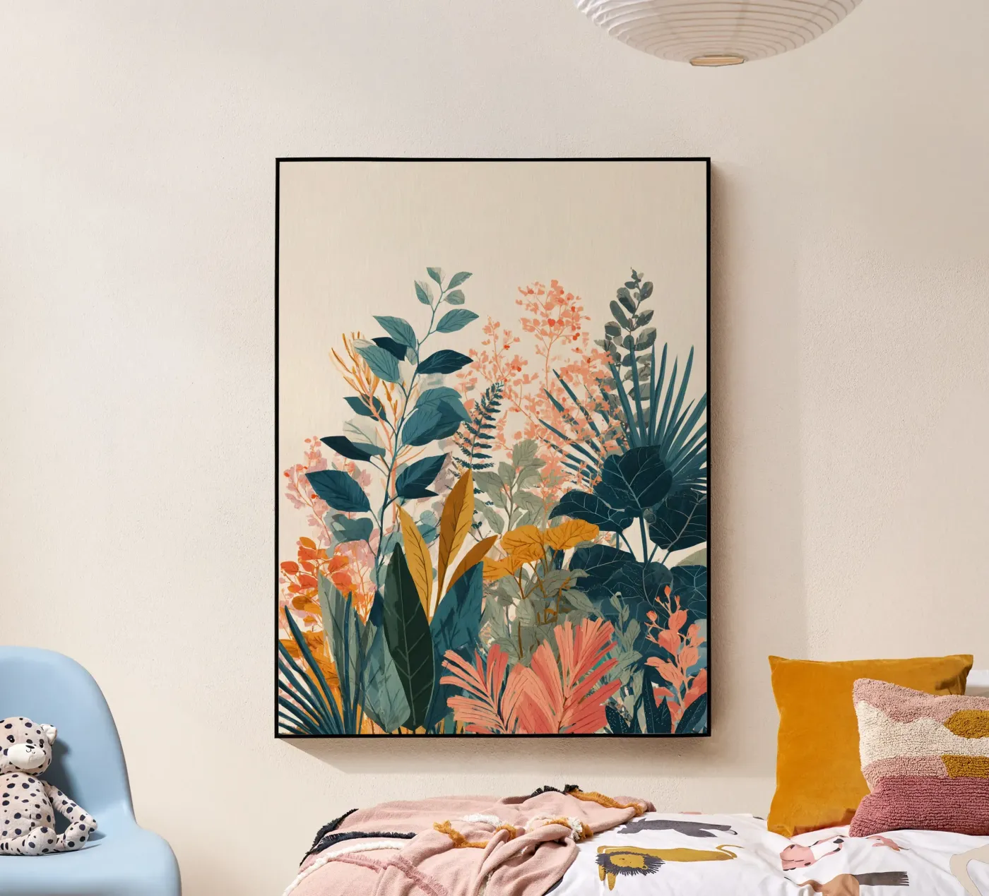 Pink Botanical Jungle plexiglass da Gypsy Galleria