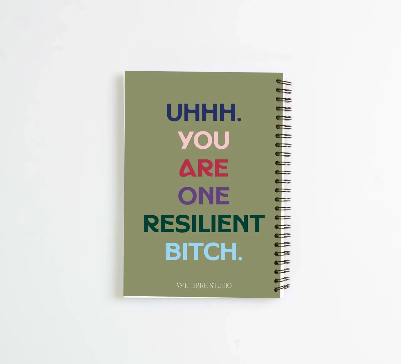 ⚡️ spiral notebook by MENTHE SAUVAGE