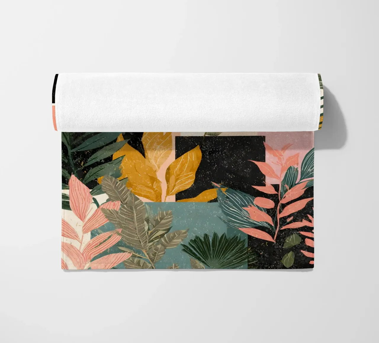 Abstract Pink Jungle telo mare da Gypsy Galleria