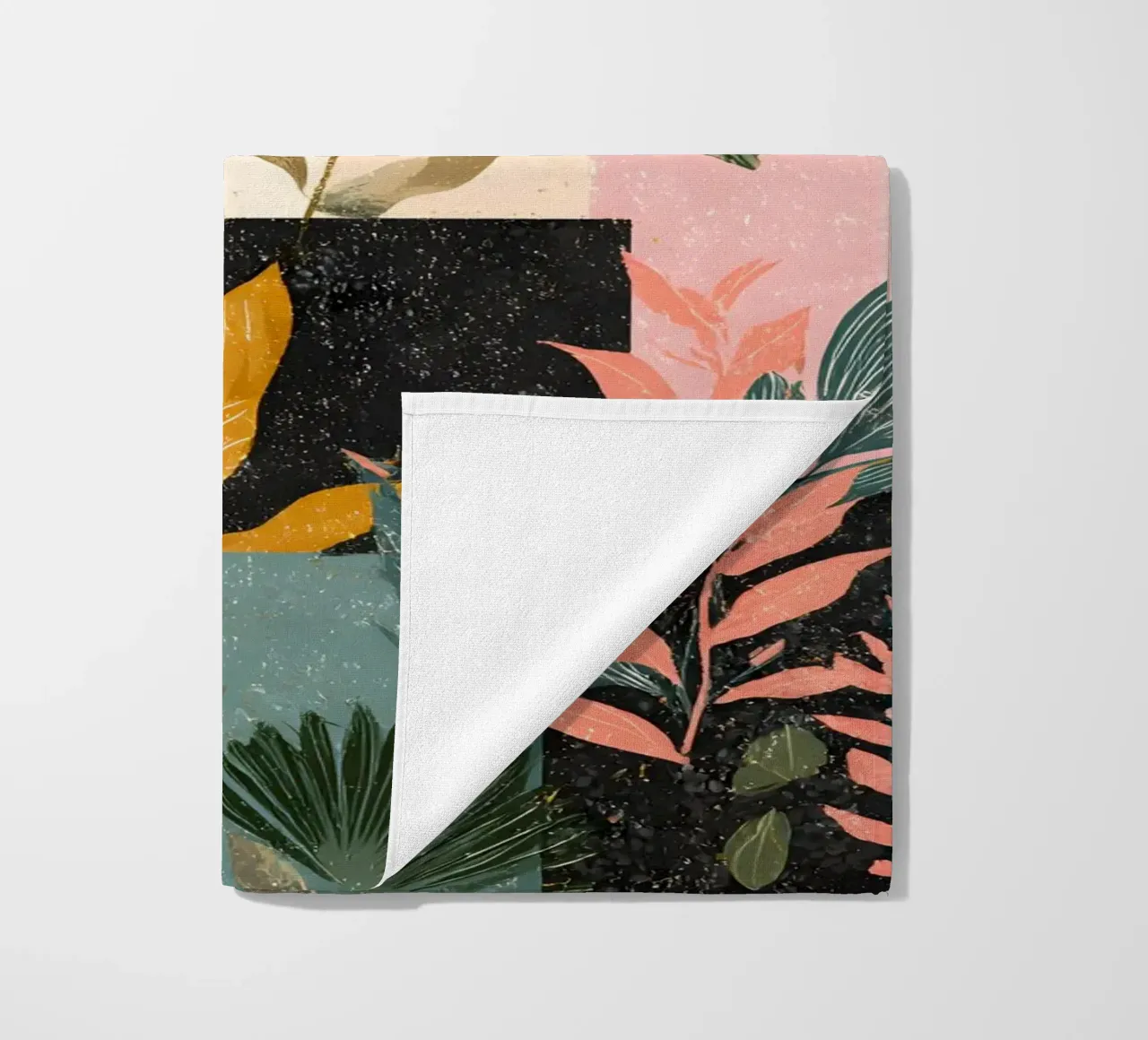 Abstract Pink Jungle telo mare da Gypsy Galleria