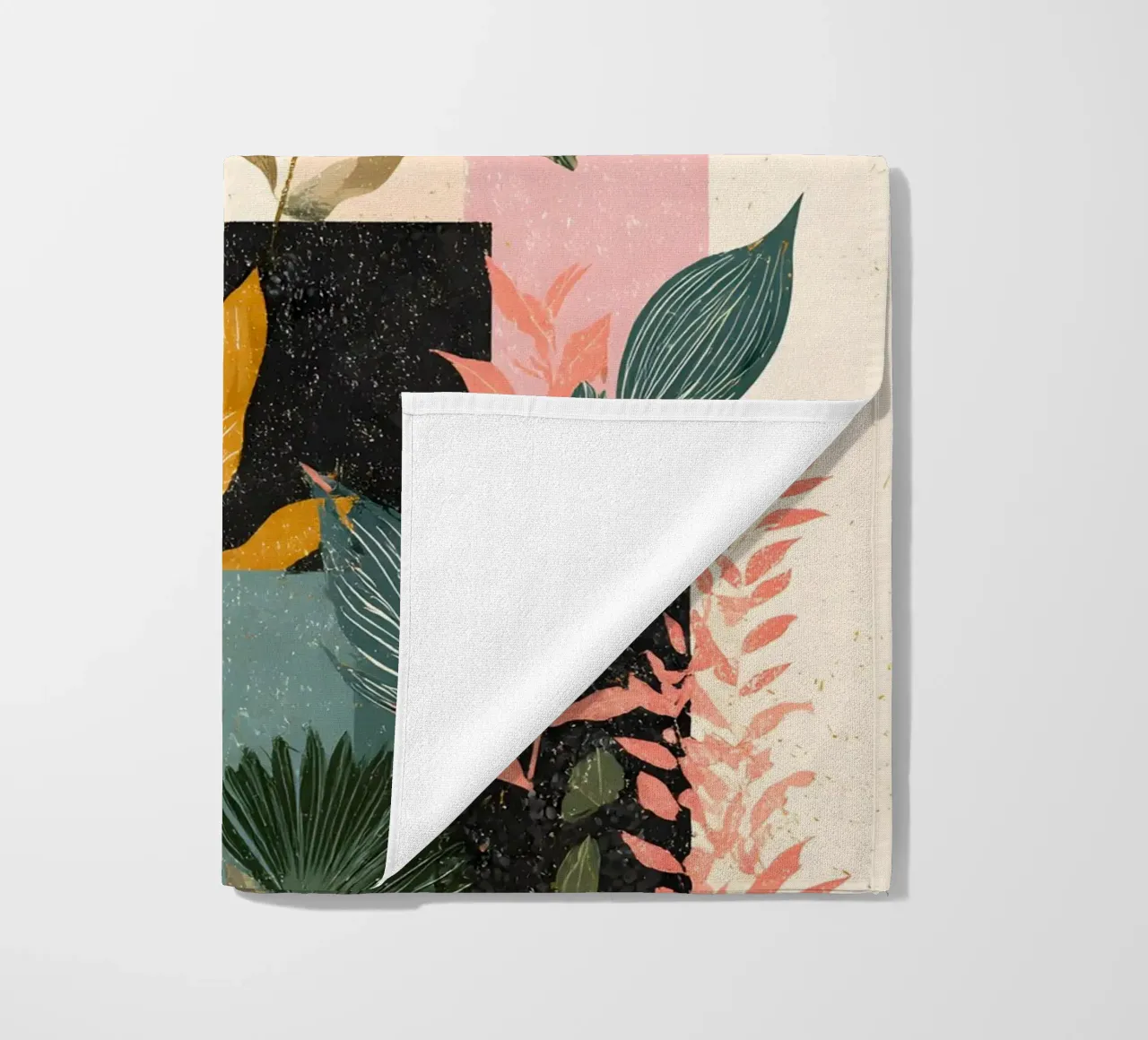Abstract Pink Jungle telo mare da Gypsy Galleria