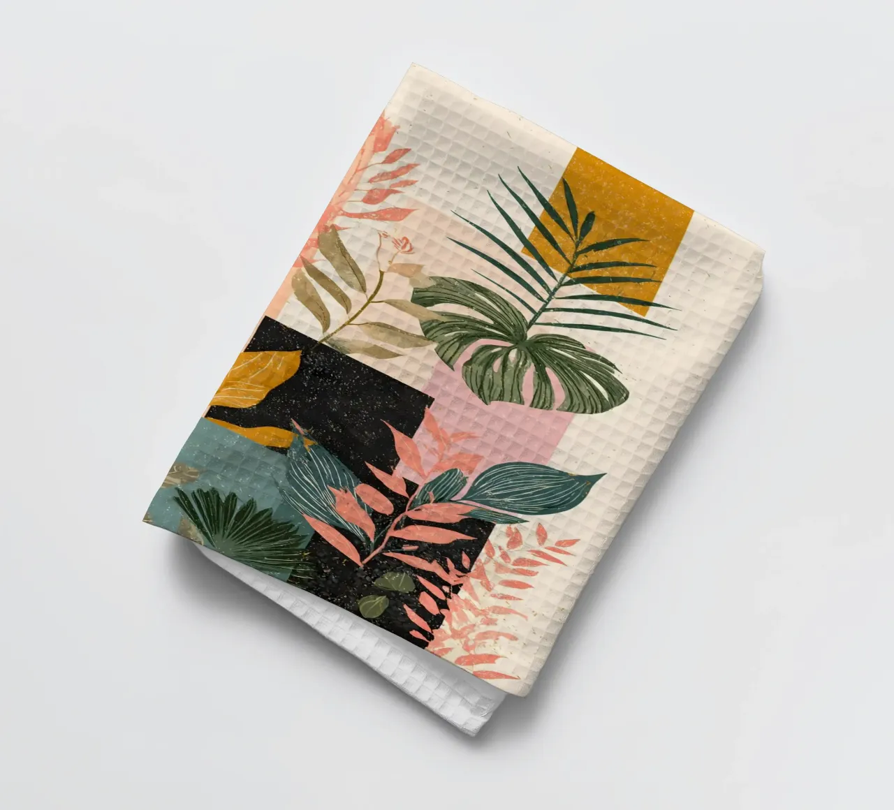 Abstract Pink Jungle canovaccio da cucina da Gypsy Galleria