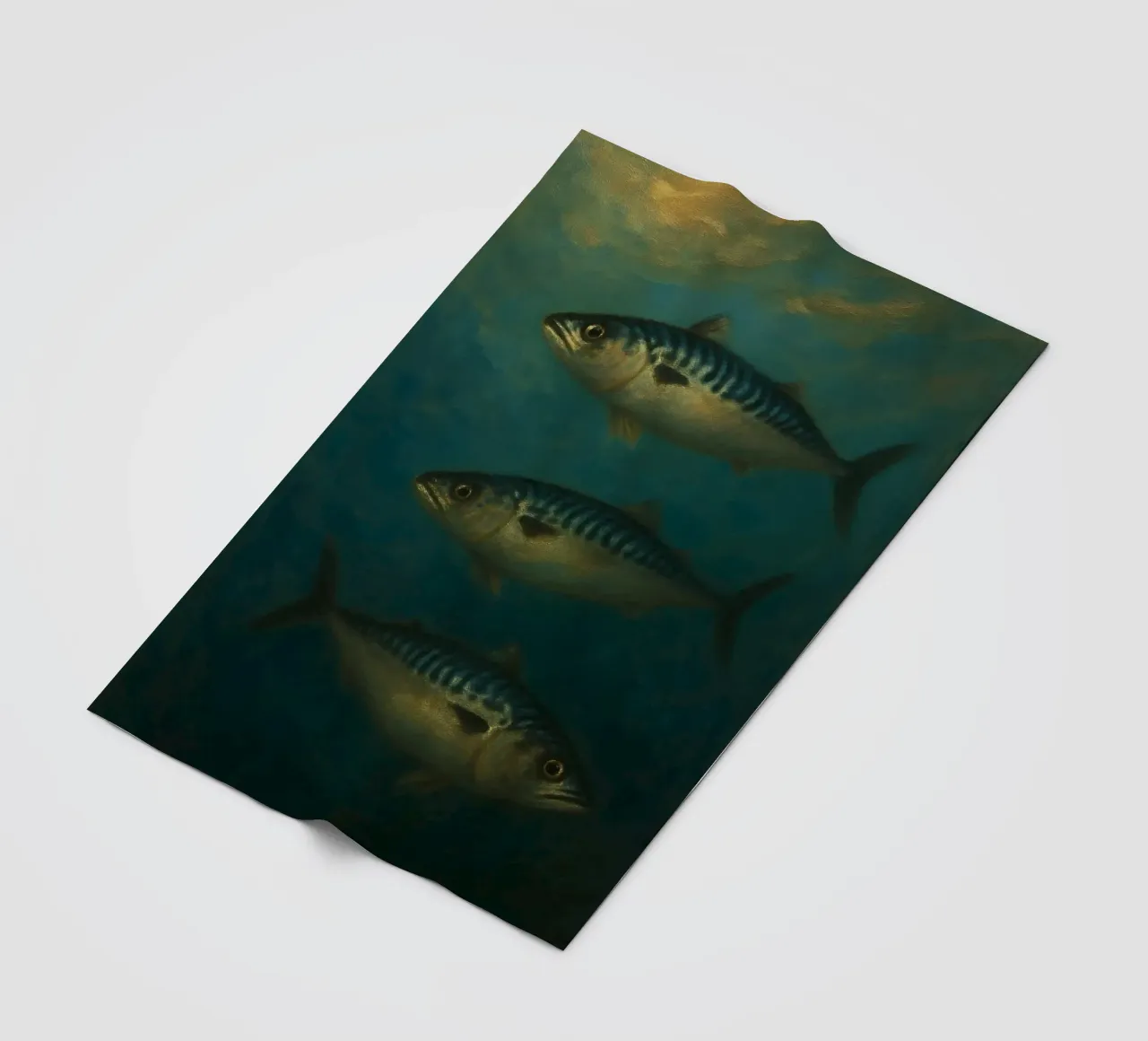 Mackerel Depths coperta in pile da Mosaic Dialogue