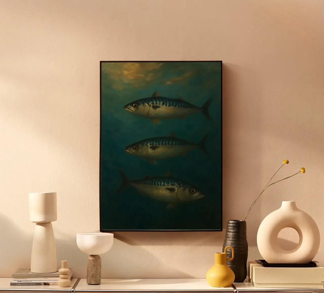 Mackerel Depths alluminio dibond da Mosaic Dialogue