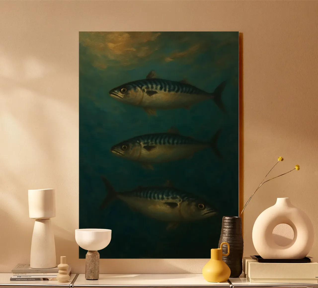 Mackerel Depths alluminio dibond da Mosaic Dialogue