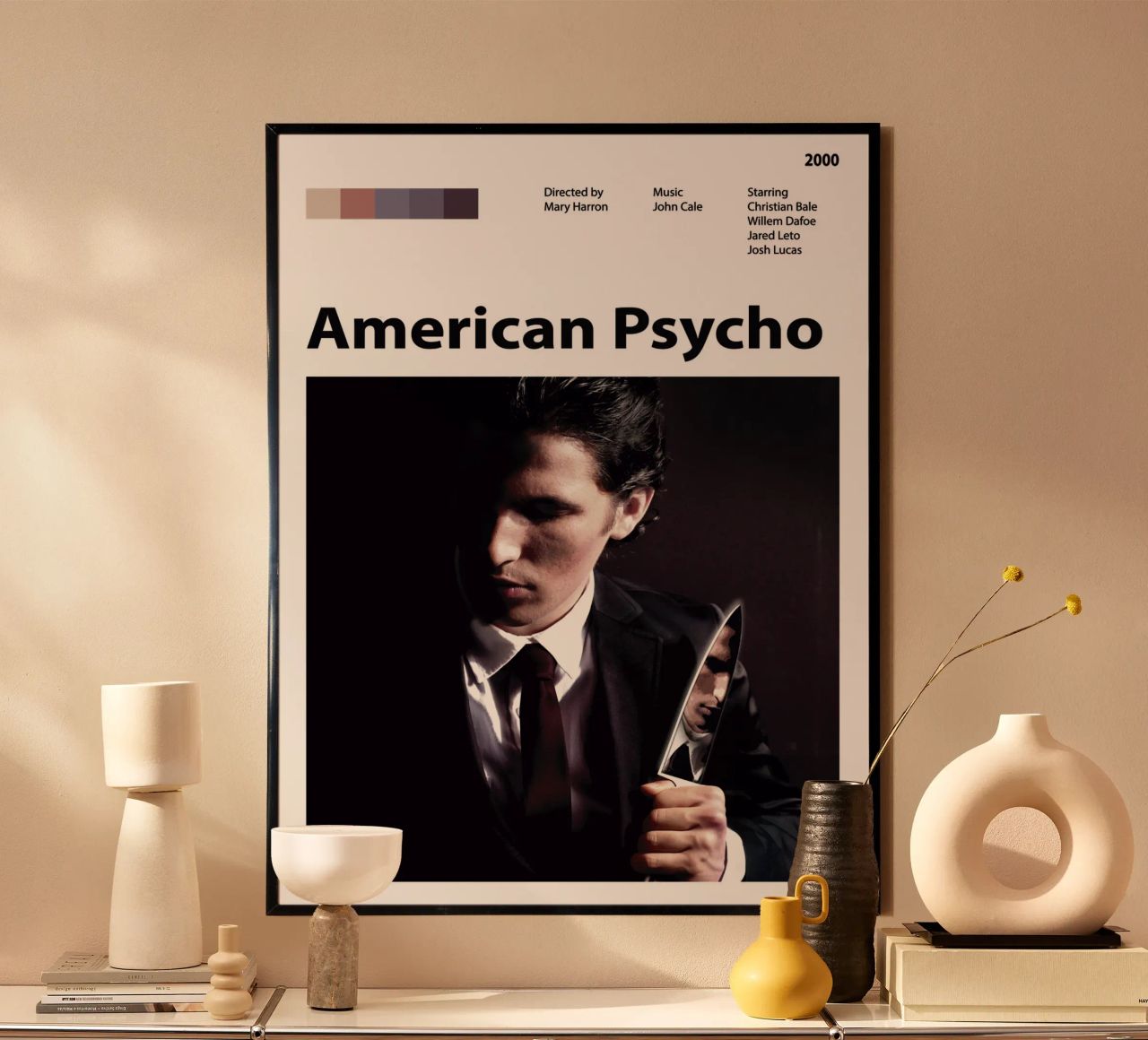 American Psycho Poster von The Movie Wall