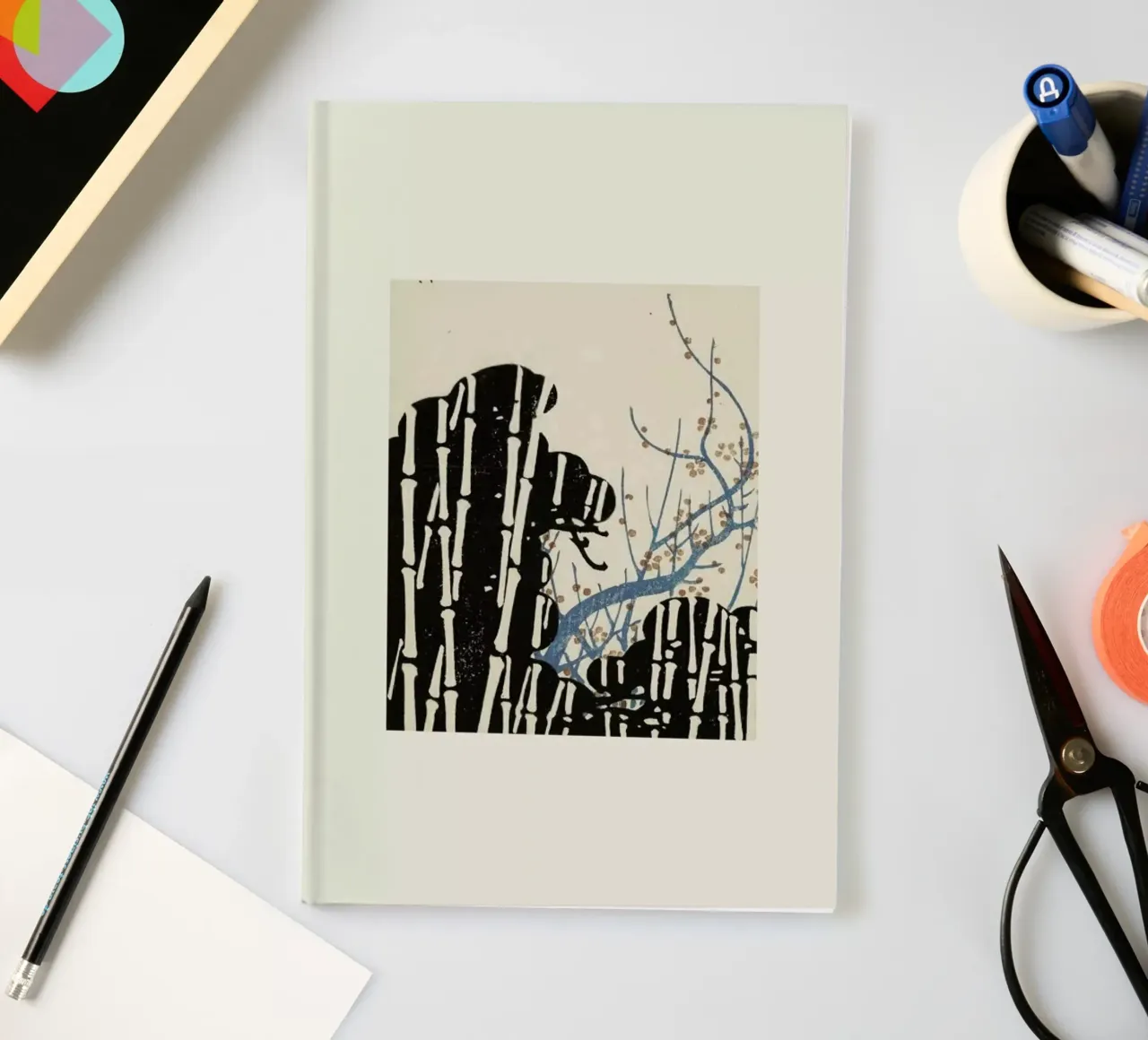 Shin-Bijutsukai - Forest notebook by Vintage by JUNIQE