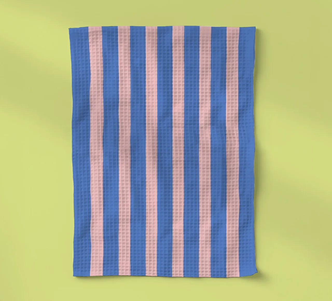 Motif de rayures simples - Rose Bleu torchon de MoonlightPrint