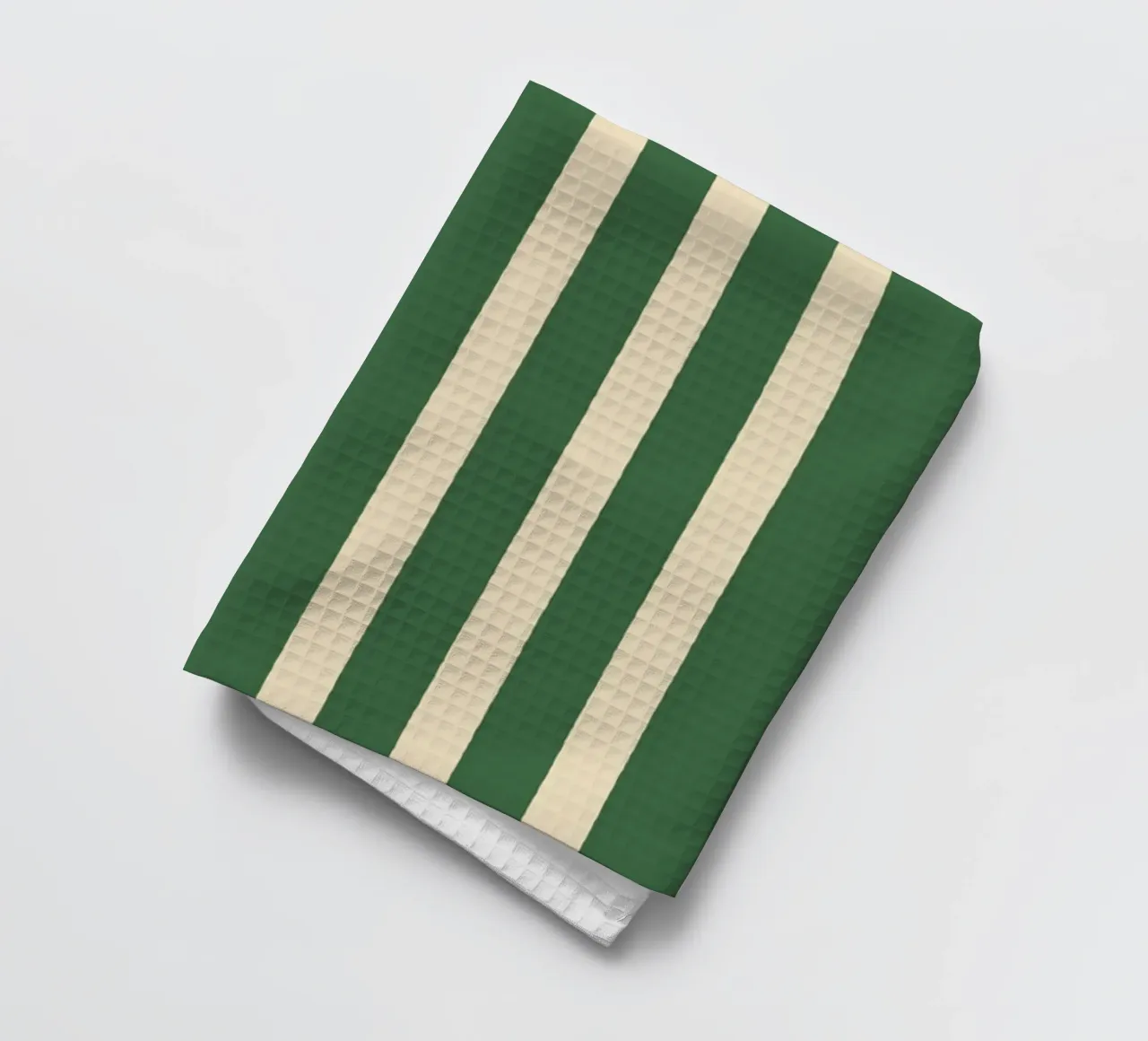 Motif de rayures simples - Vert torchon de MoonlightPrint