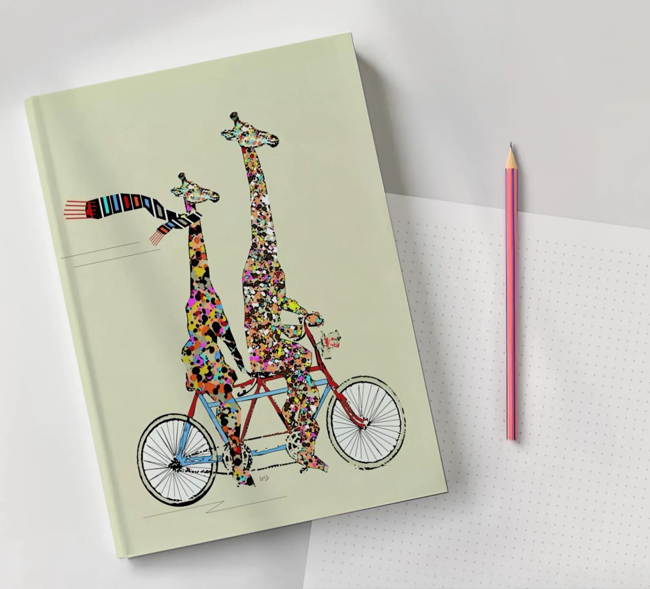 giraffes days lets tandem notebook by Brian Buckley
