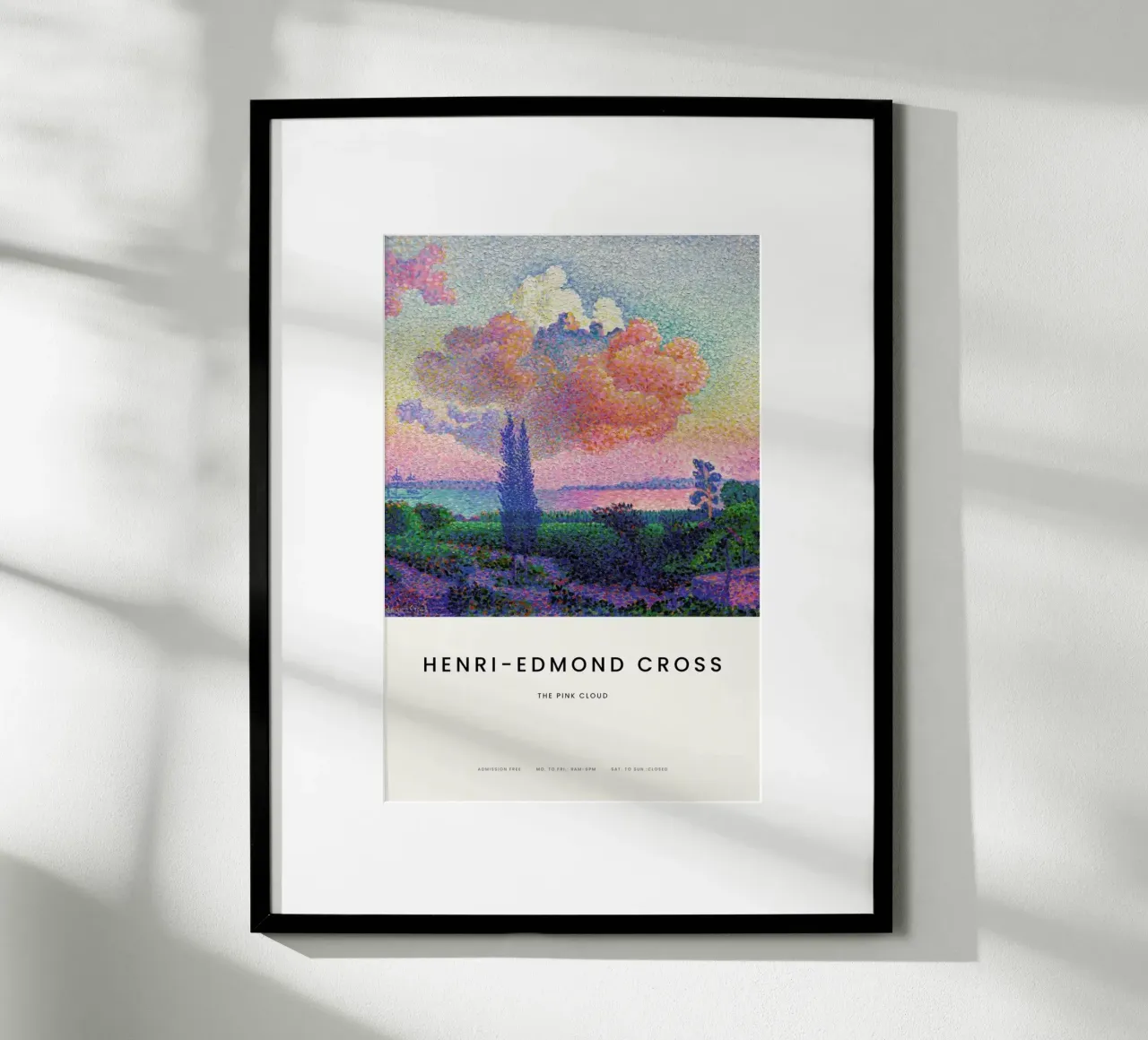 Cross - The Pink Cloud carta hahnemühle da Vintage by JUNIQE