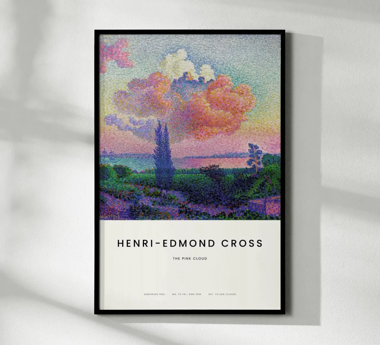 Cross - The Pink Cloud carta hahnemühle da Vintage by JUNIQE