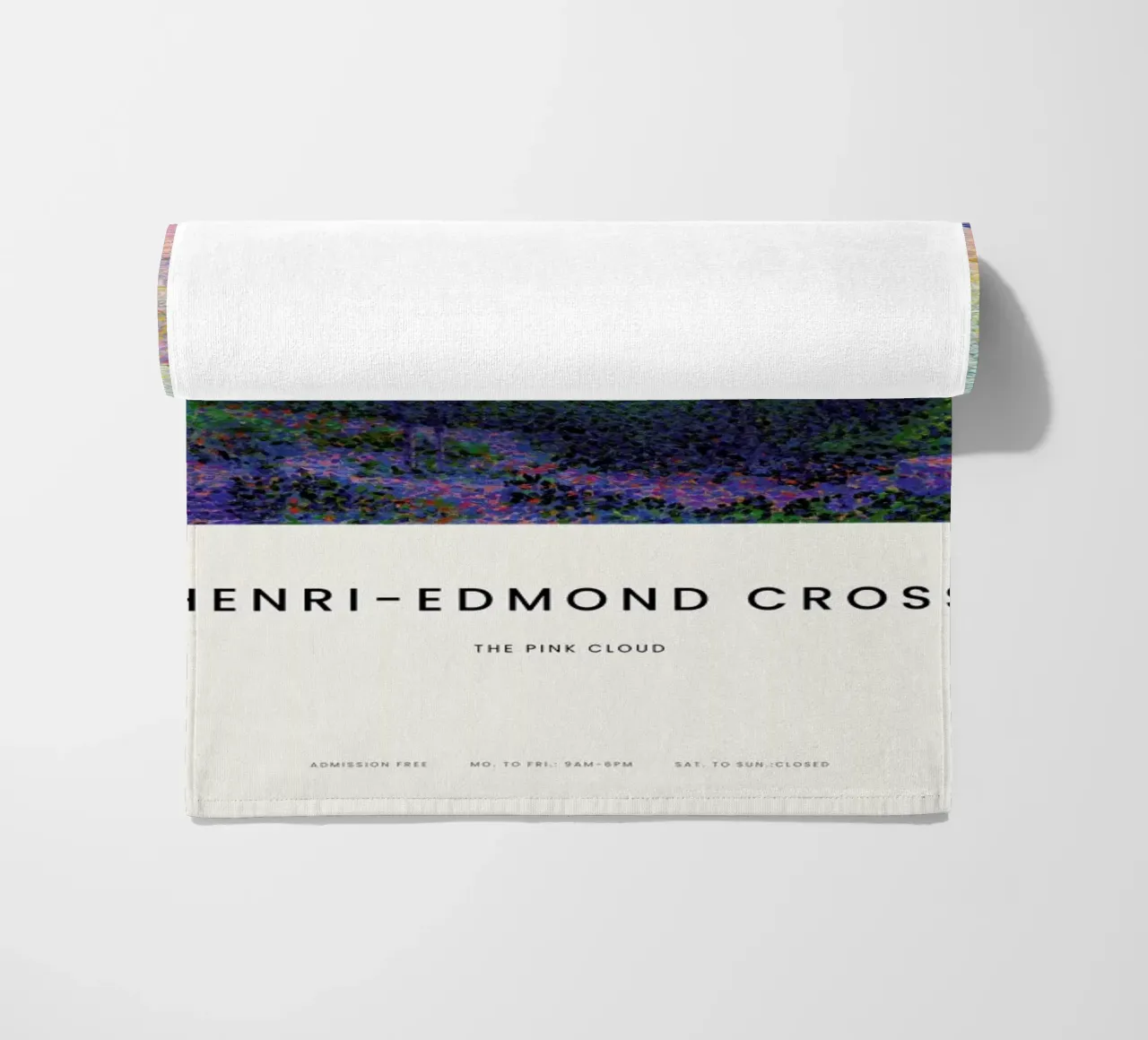 Cross - The Pink Cloud telo mare da Vintage by JUNIQE