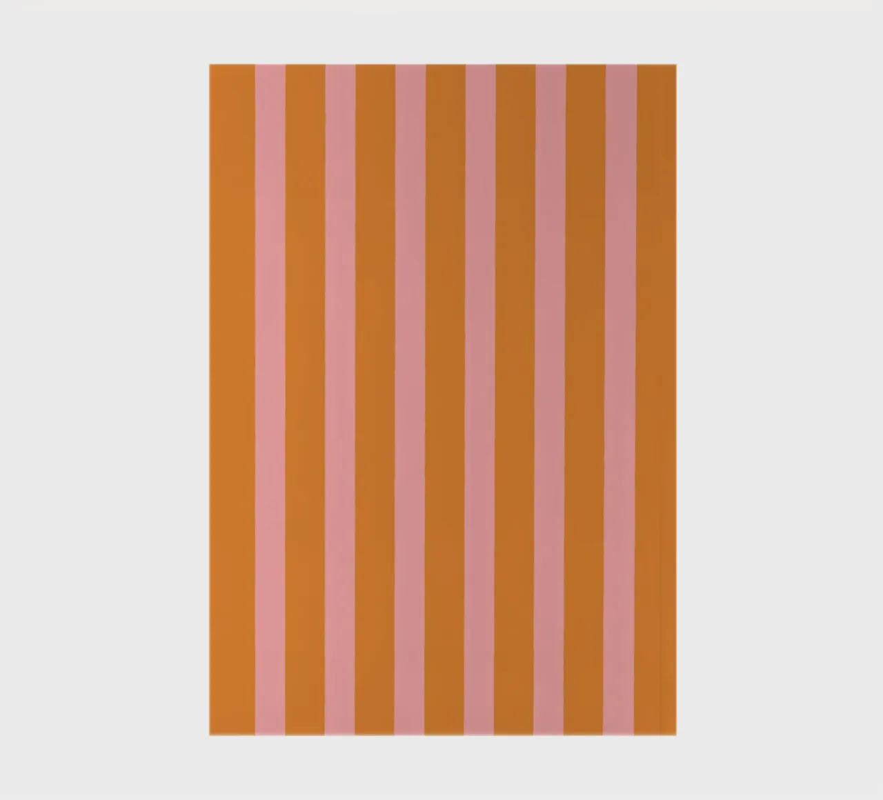 Simple Stripes Pattern - Orange Pink notebook by MoonlightPrint