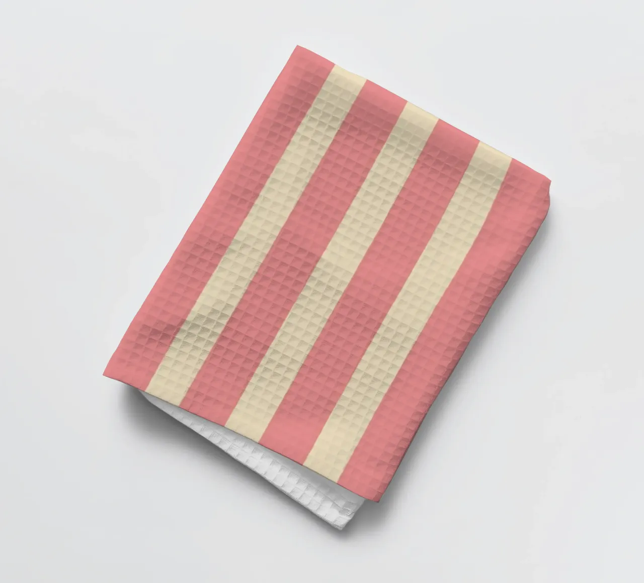 Motif à rayures simples - Rose torchon de MoonlightPrint
