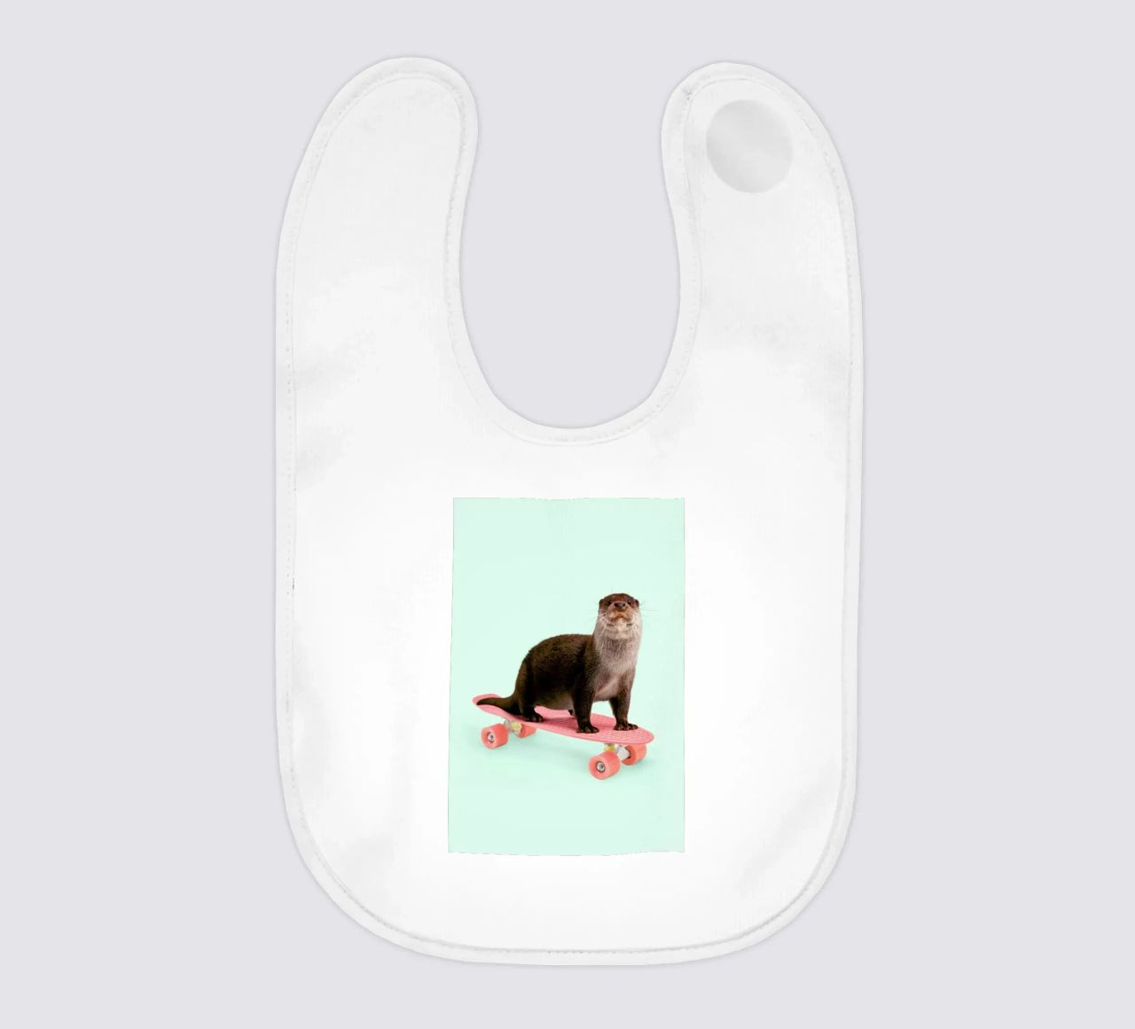 Skate Otter bavaglino da Paul Fuentes Design
