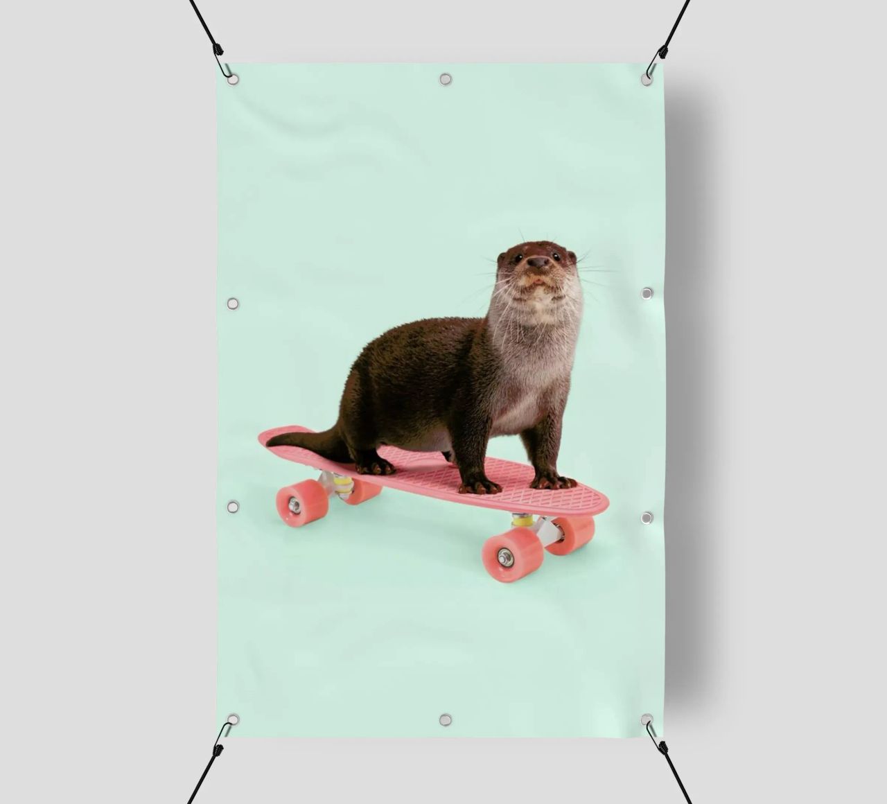 Skate Otter telo in pvc da Paul Fuentes Design
