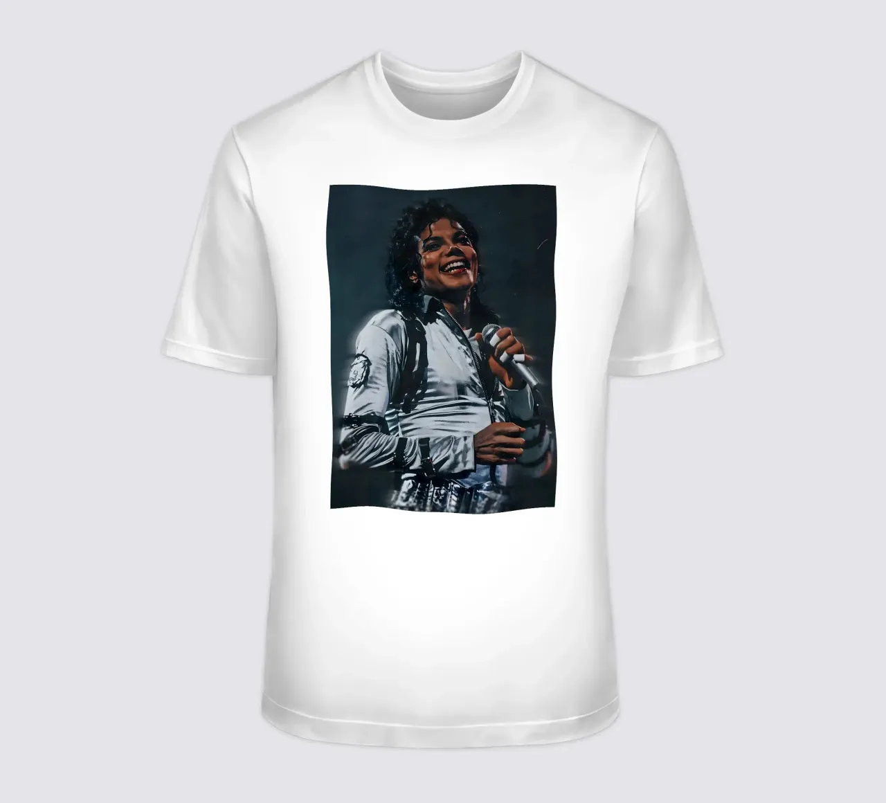 Michael Jackson t-shirt da Low poly art