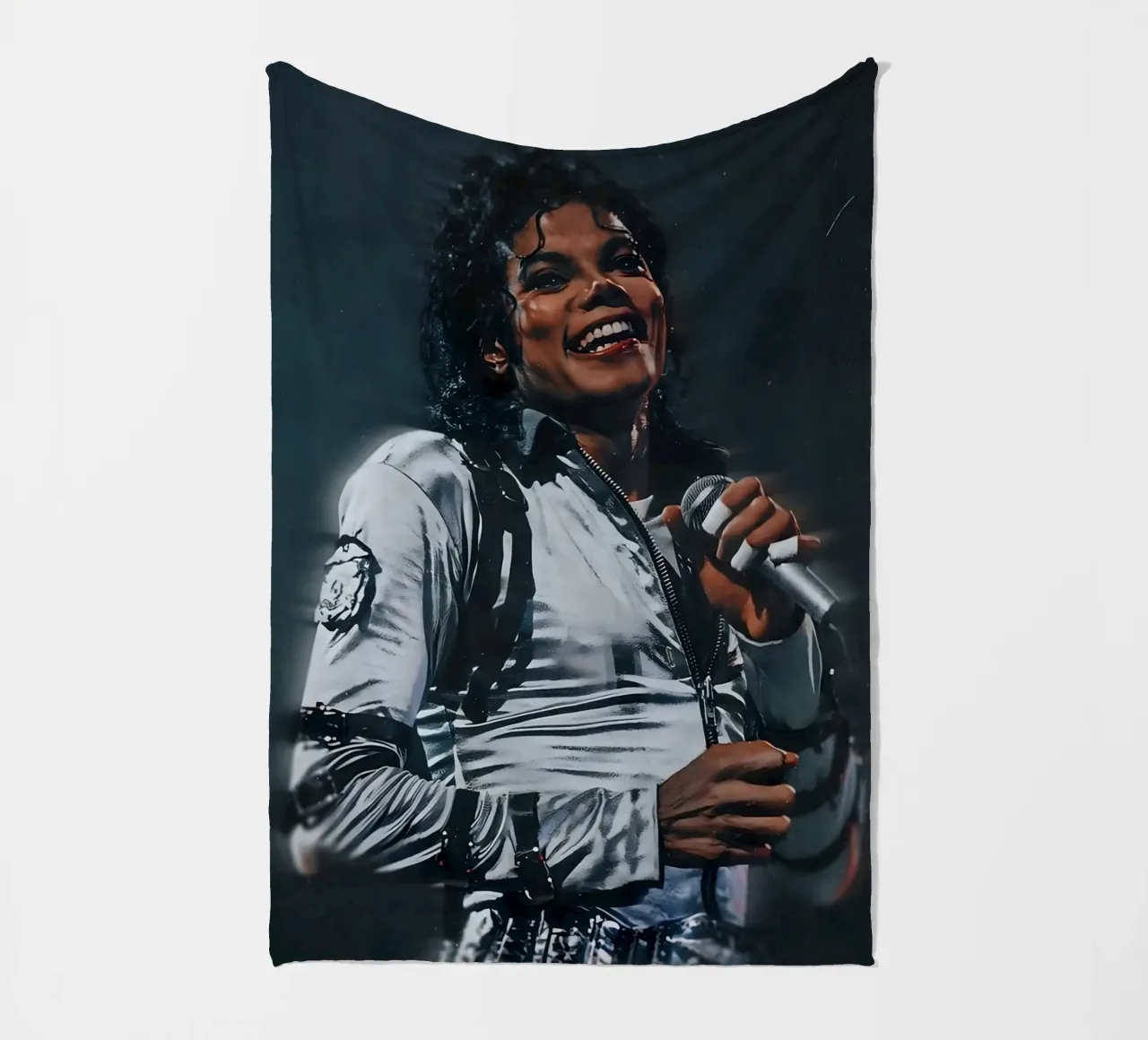 Michael Jackson coperta in pile da Low poly art