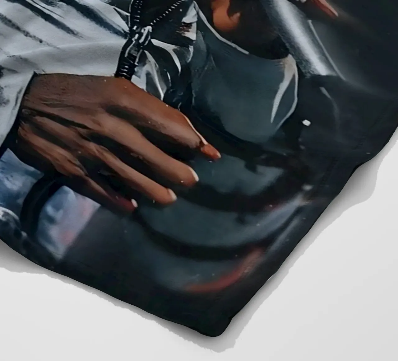 Michael Jackson coperta in pile da Low poly art
