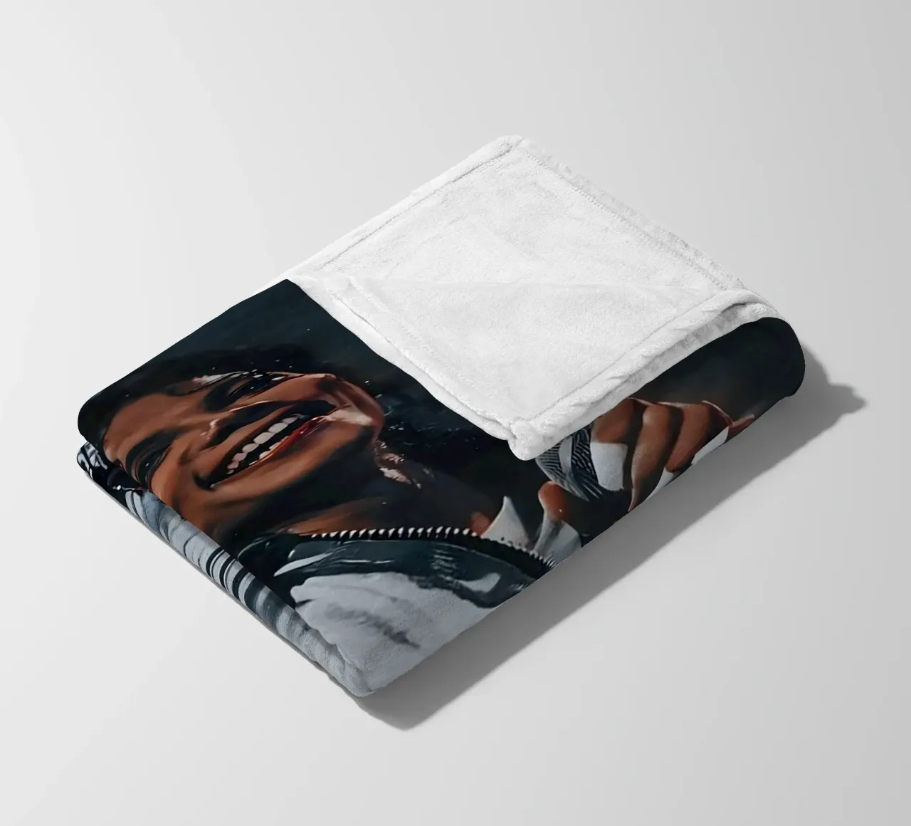 Michael Jackson coperta in pile da Low poly art