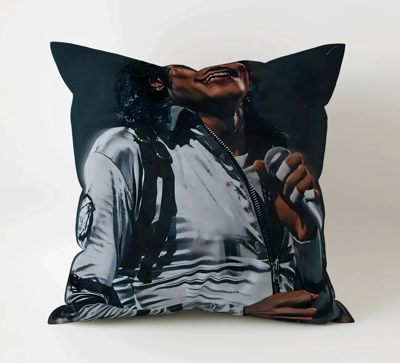 Michael Jackson cuscino da Low poly art