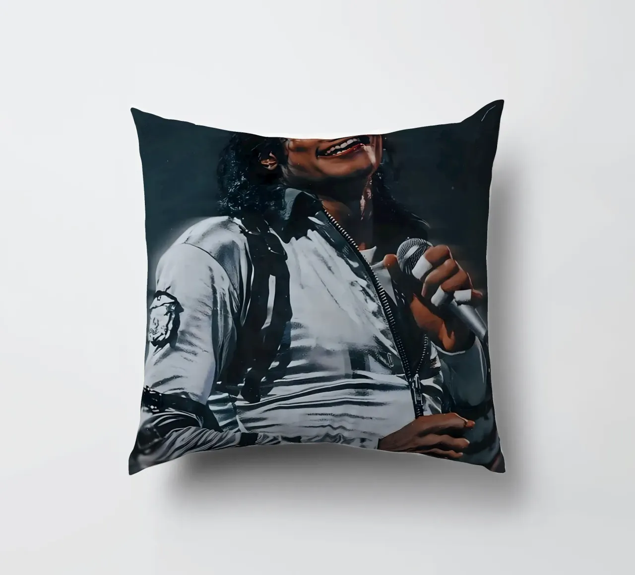Michael Jackson cuscino da Low poly art