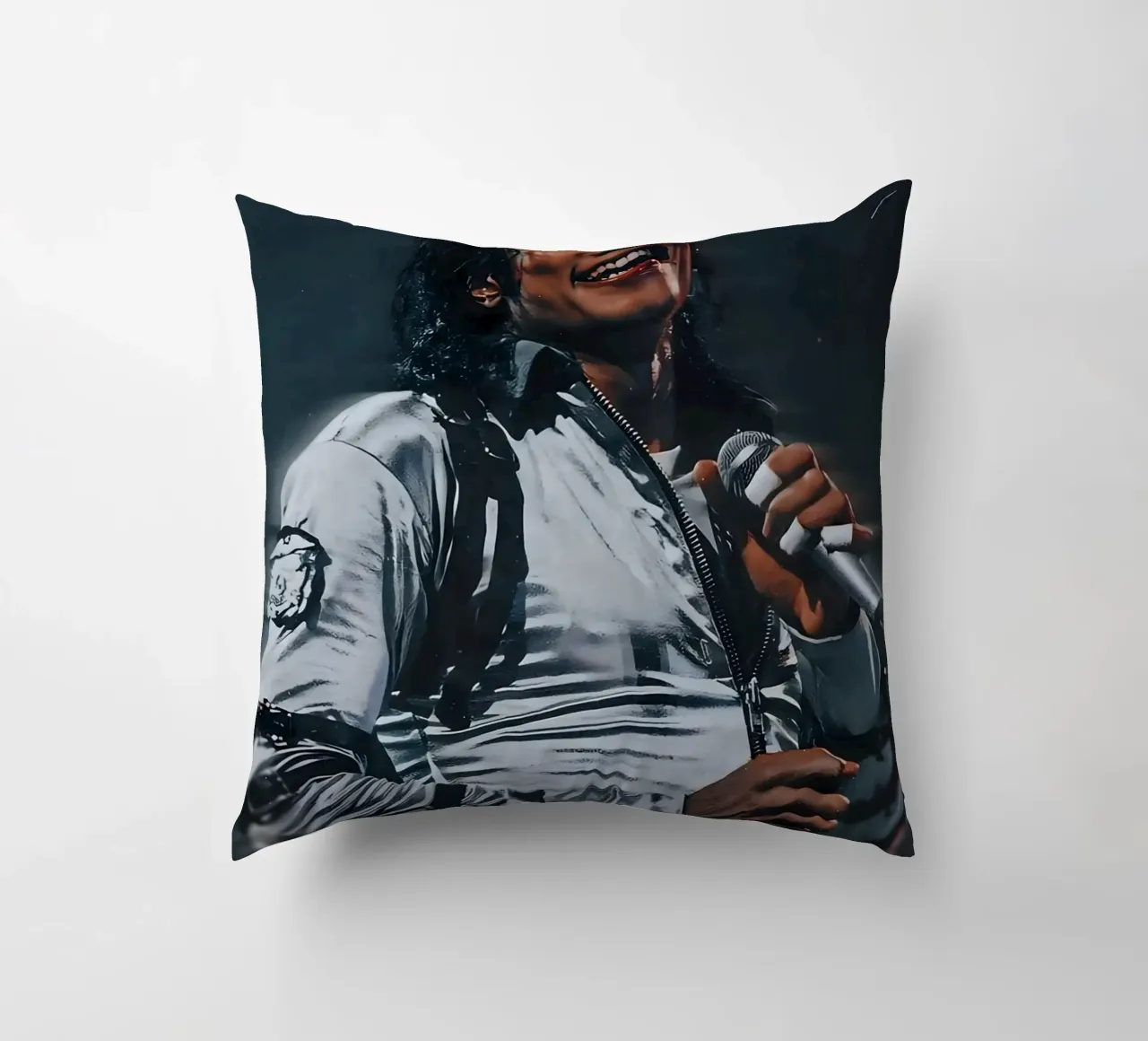 Michael Jackson cuscino da Low poly art