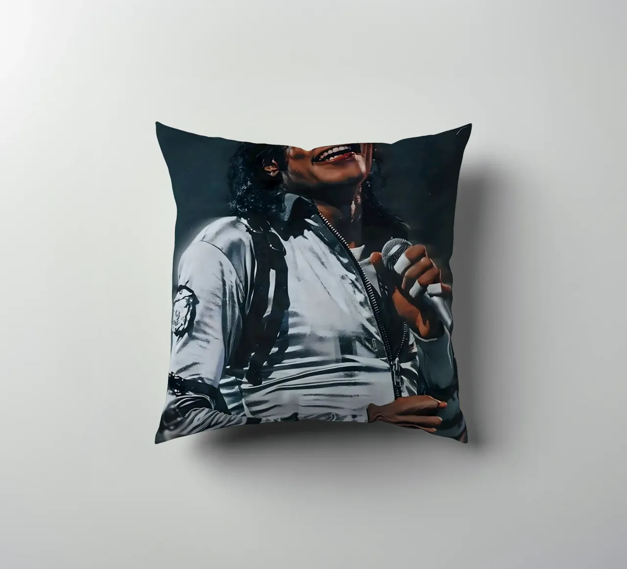 Michael Jackson cuscino da Low poly art