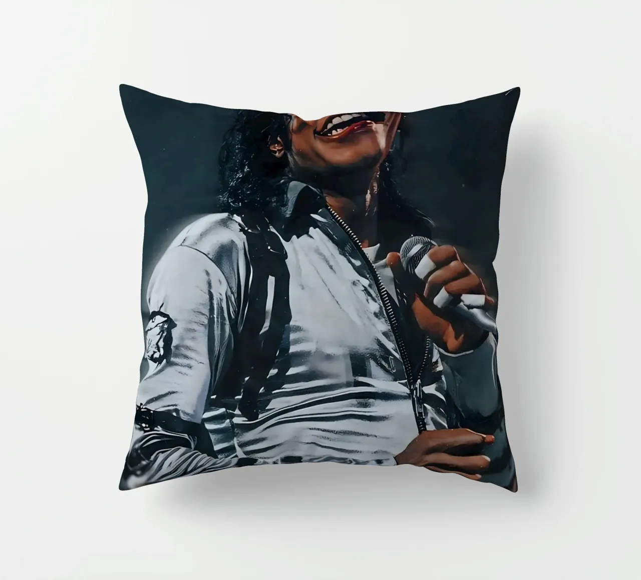 Michael Jackson cuscino da Low poly art