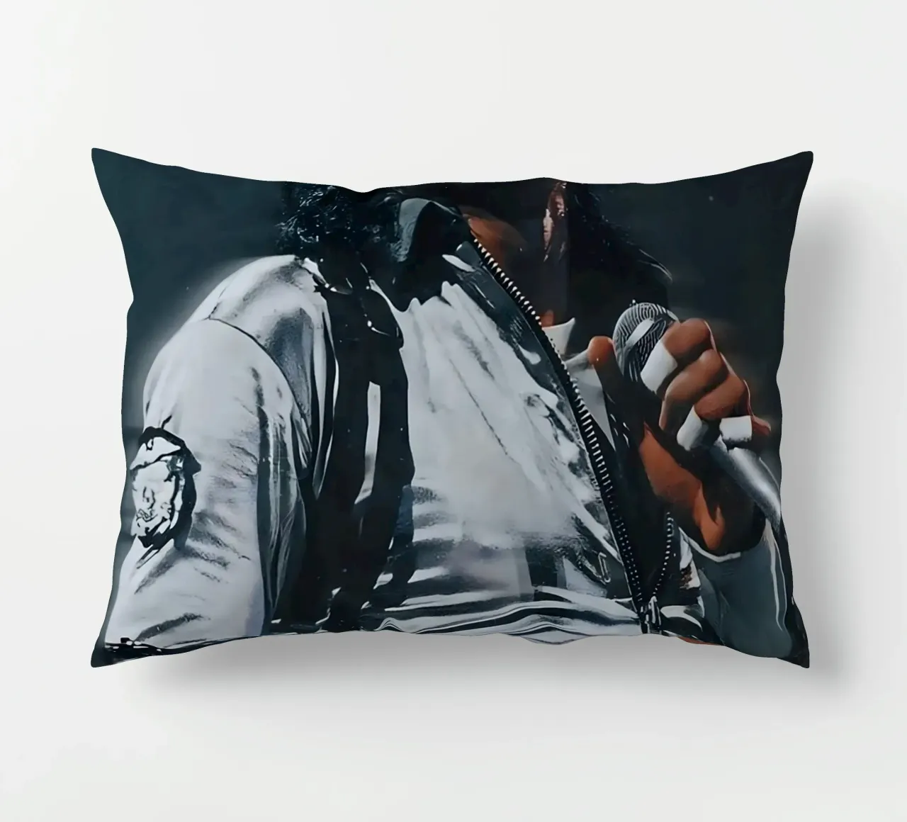 Michael Jackson cuscino da Low poly art