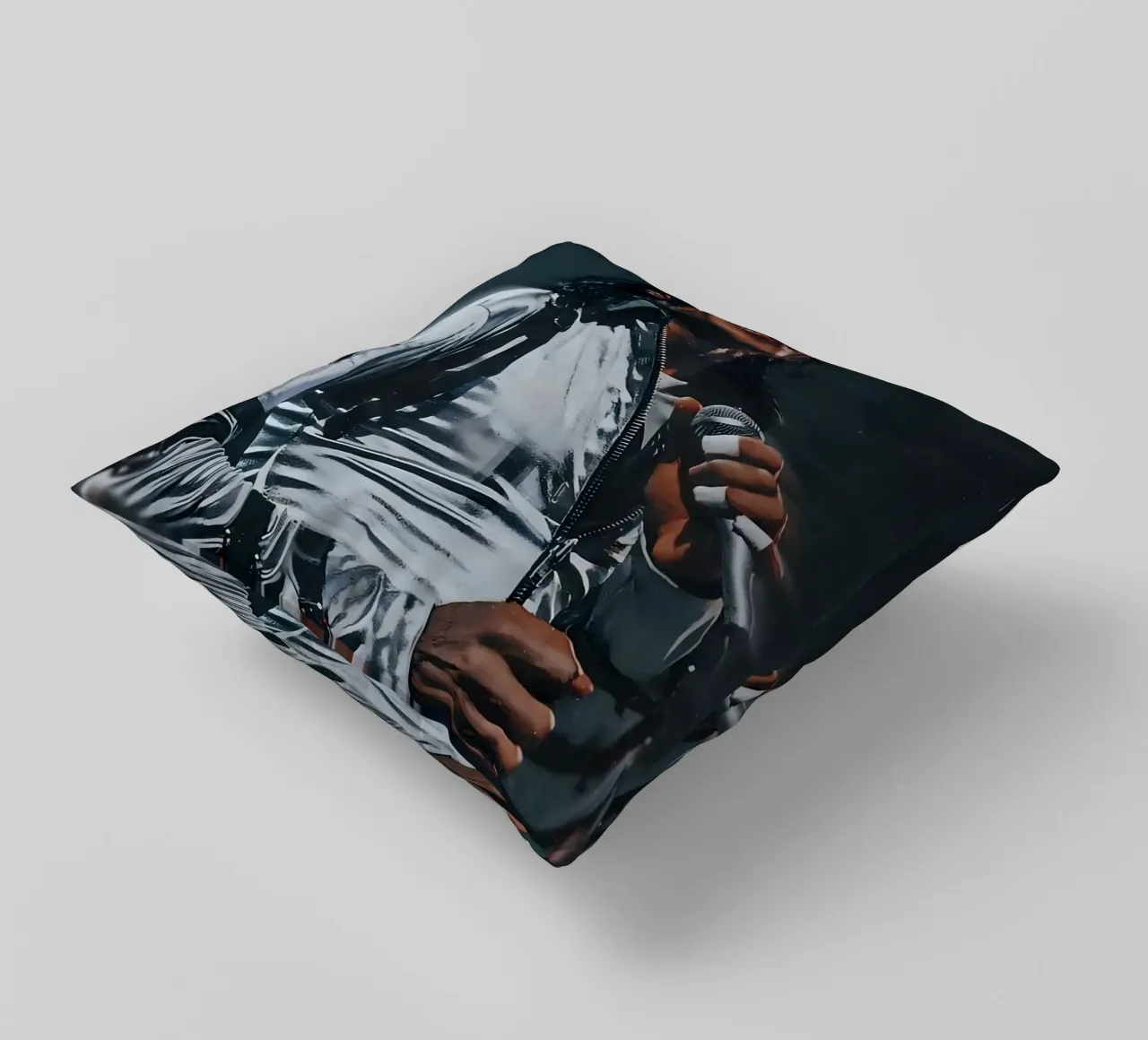 Michael Jackson cuscino da Low poly art