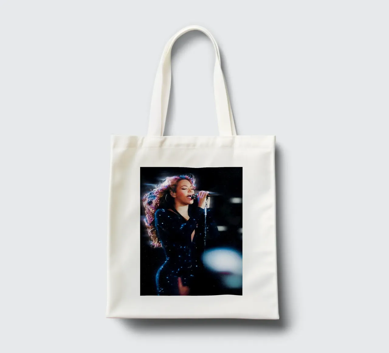 Beyonce tote bag by Low poly art