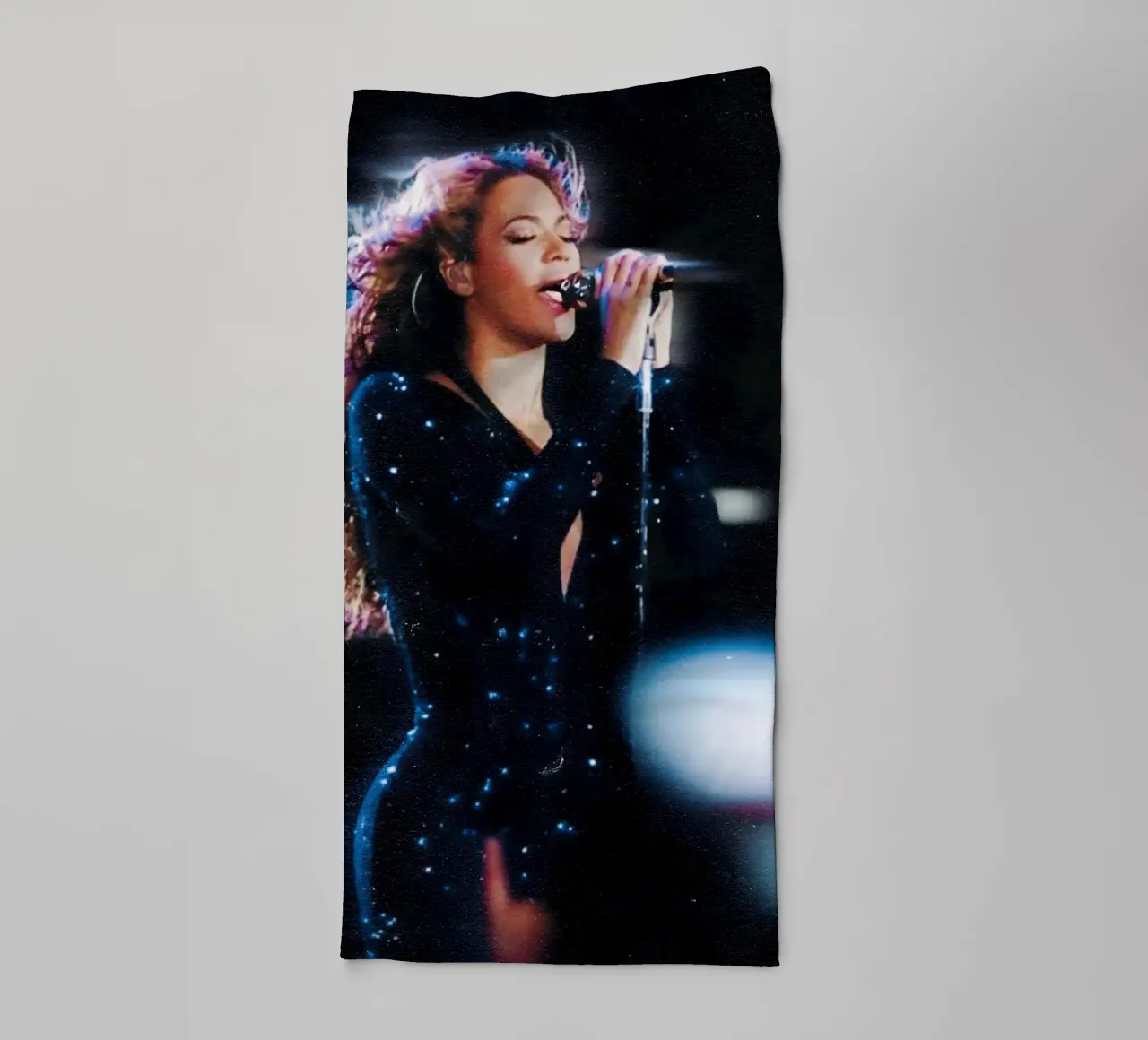 Beyonce asciugamano da bagno da Low poly art