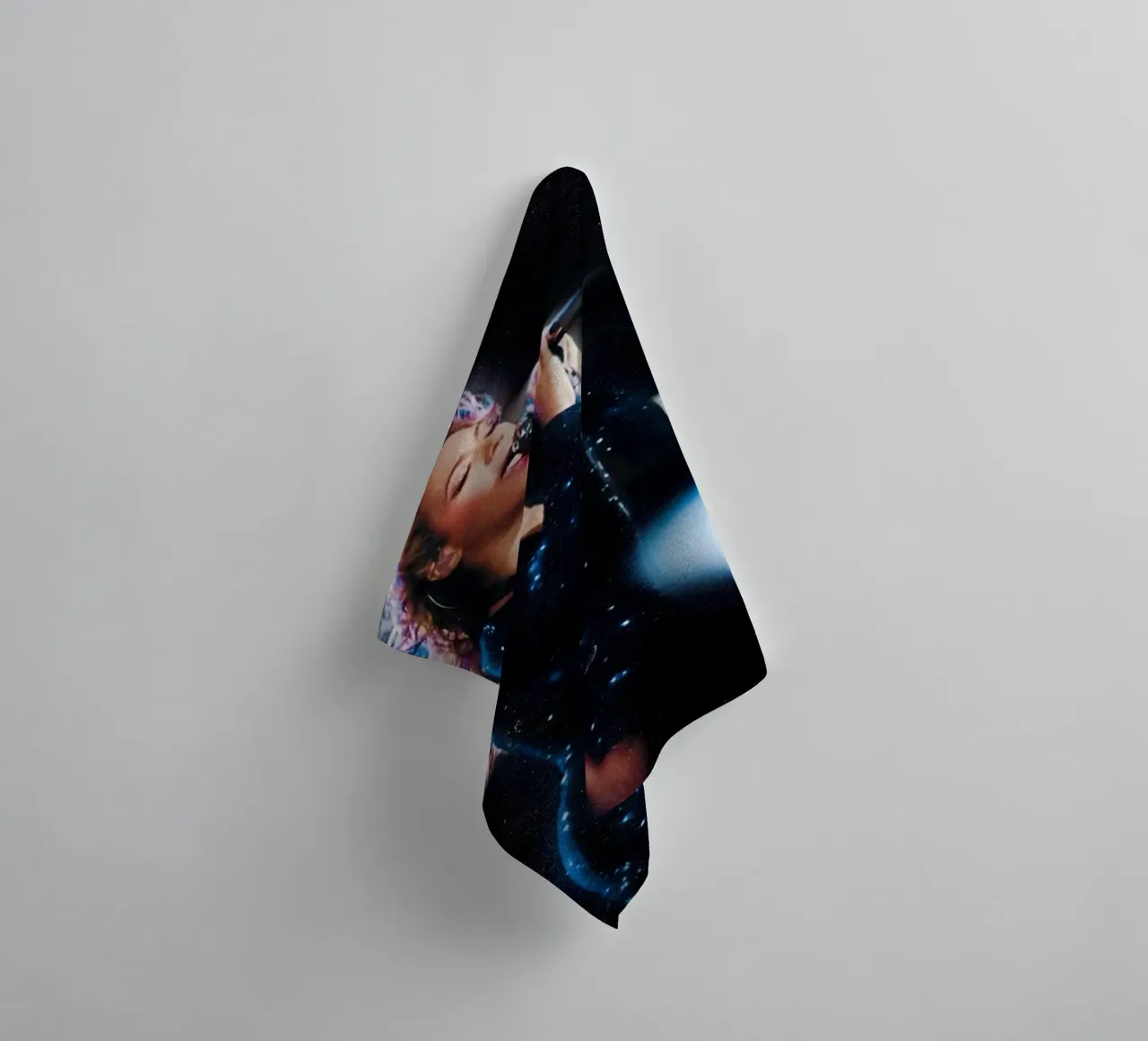 Beyonce asciugamano da bagno da Low poly art
