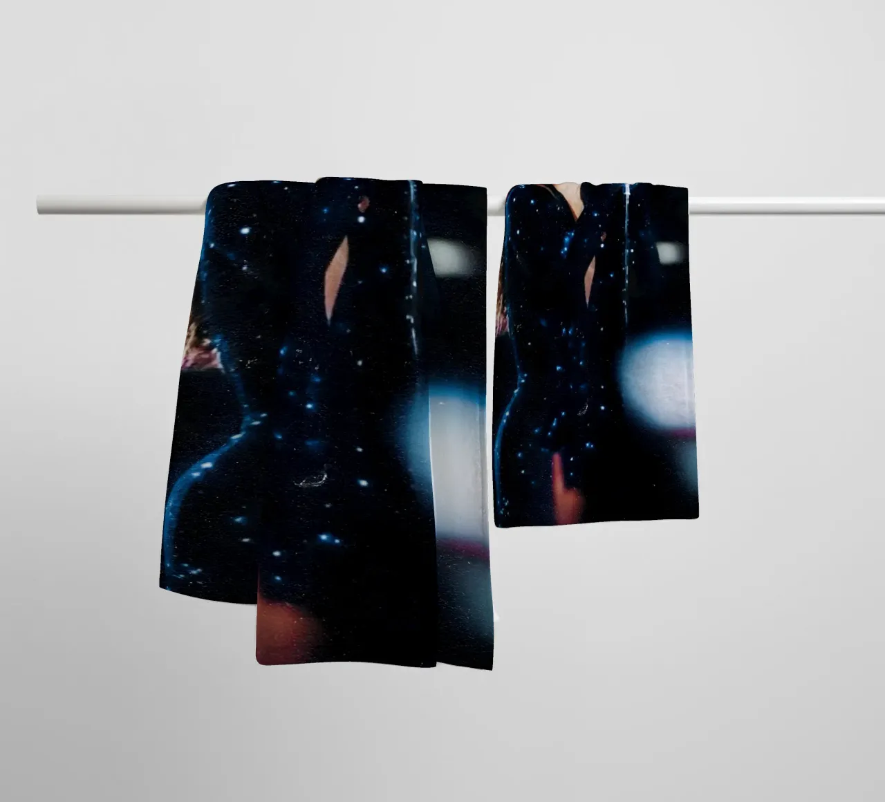 Beyonce asciugamano da bagno da Low poly art