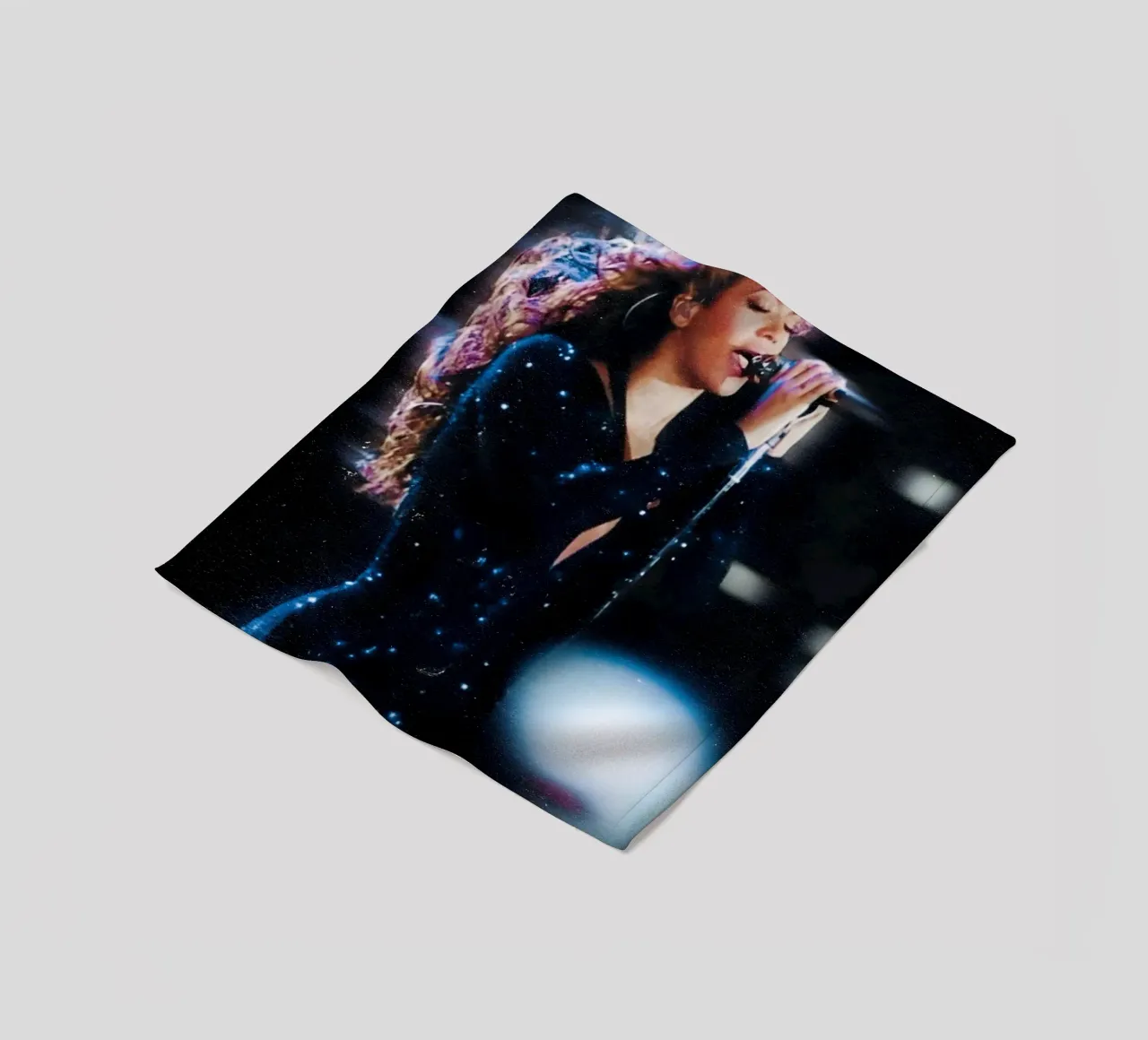 Beyonce fleece blanket by Low poly art