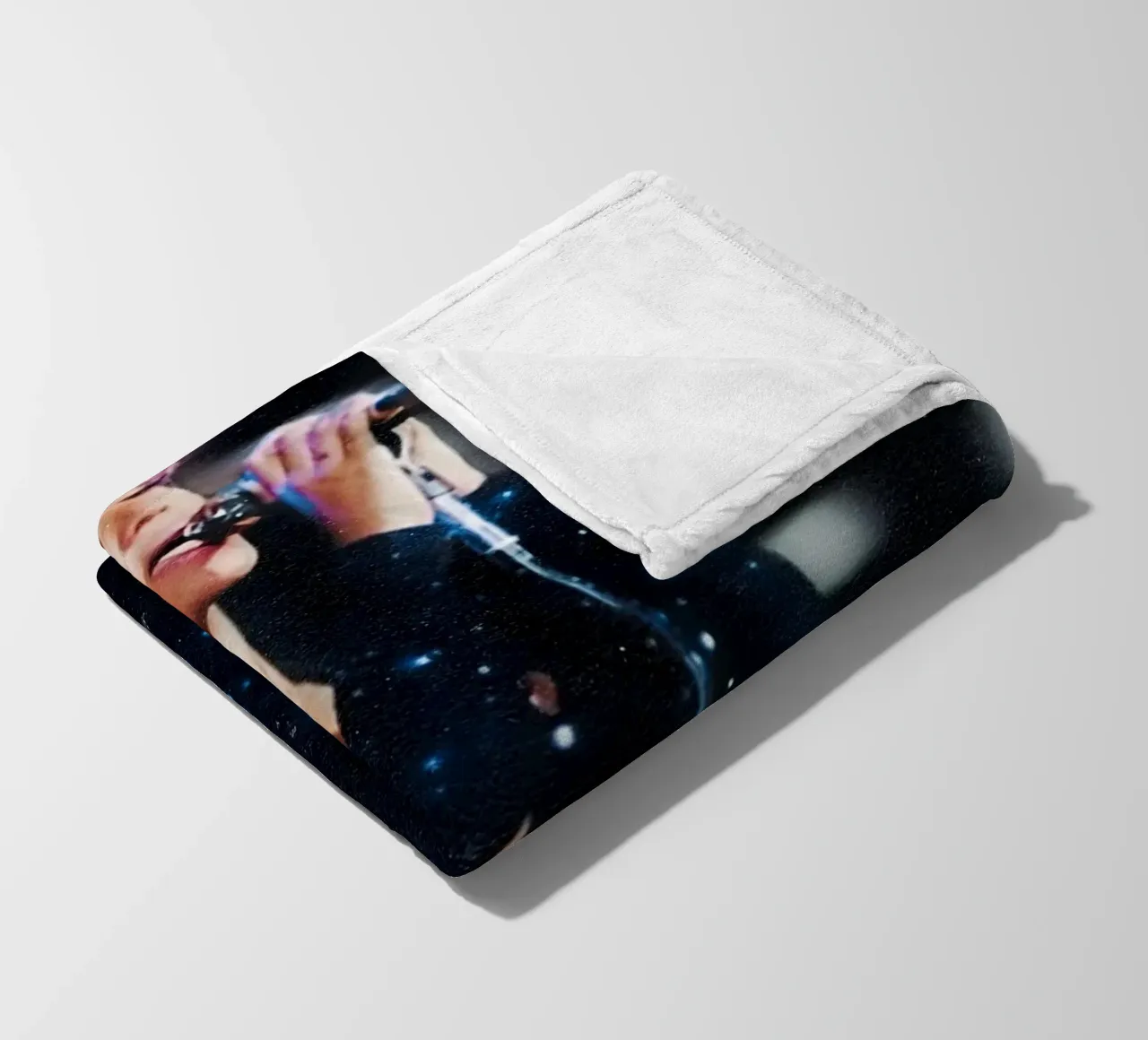 Beyonce fleece blanket by Low poly art