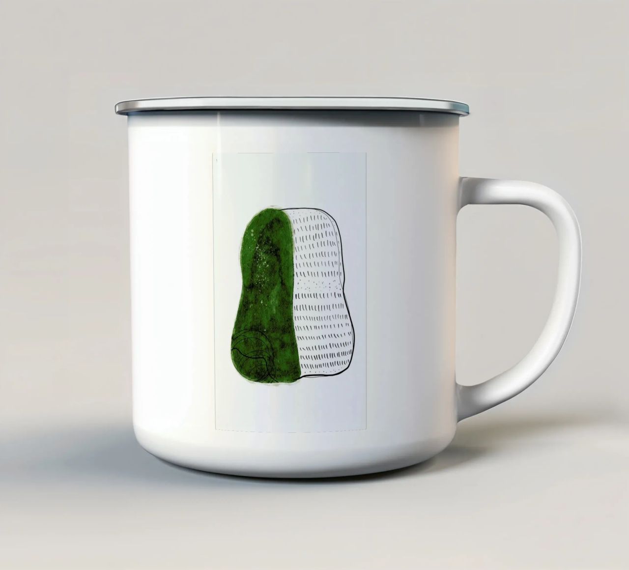 Cyra 13 tazza in smalto da Froilein Juno