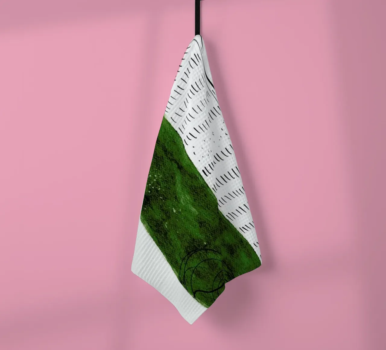 Cyra 13 tea towel by Froilein Juno