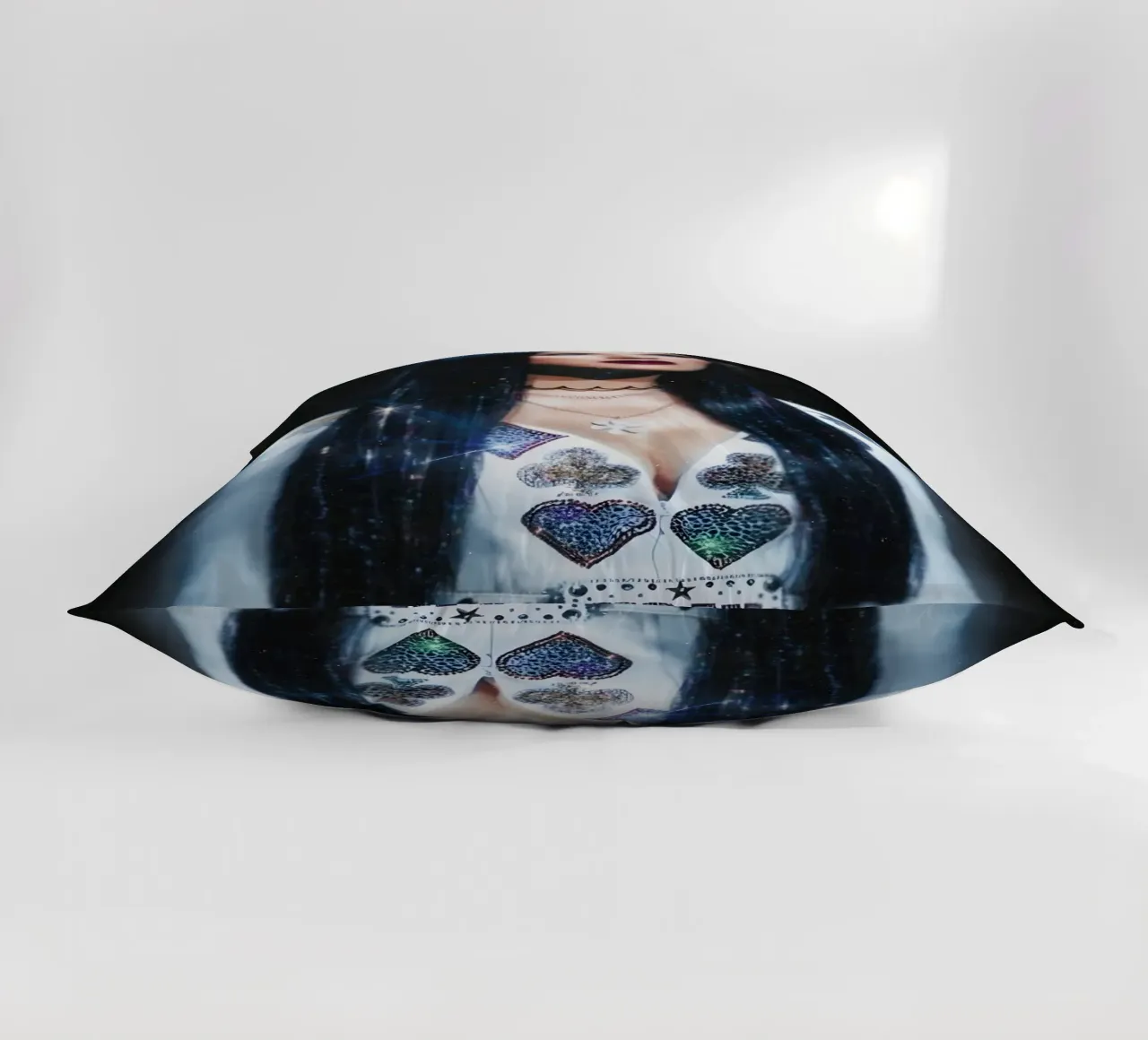 Katty Perry cuscino da Low poly art