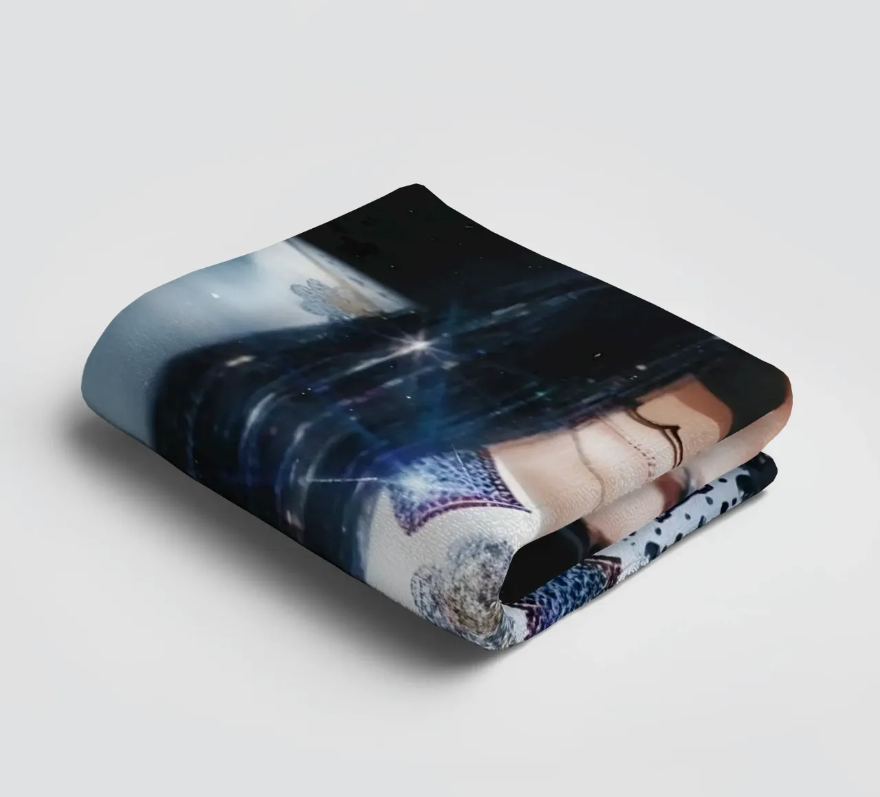 Katty Perry asciugamano da bagno da Low poly art