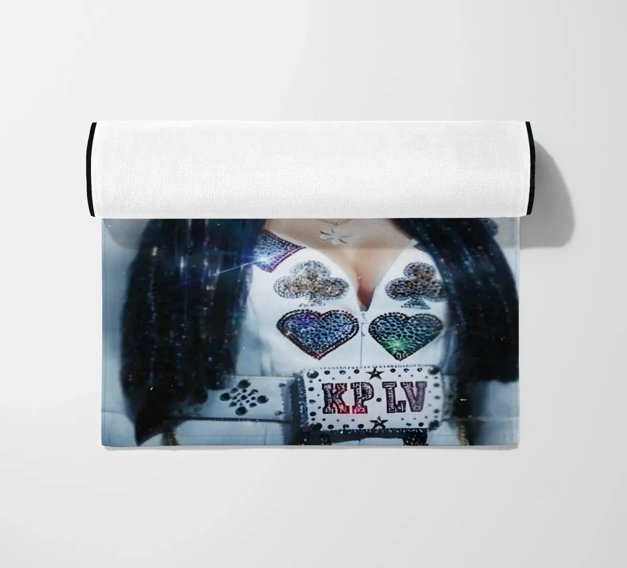 Katty Perry telo mare da Low poly art