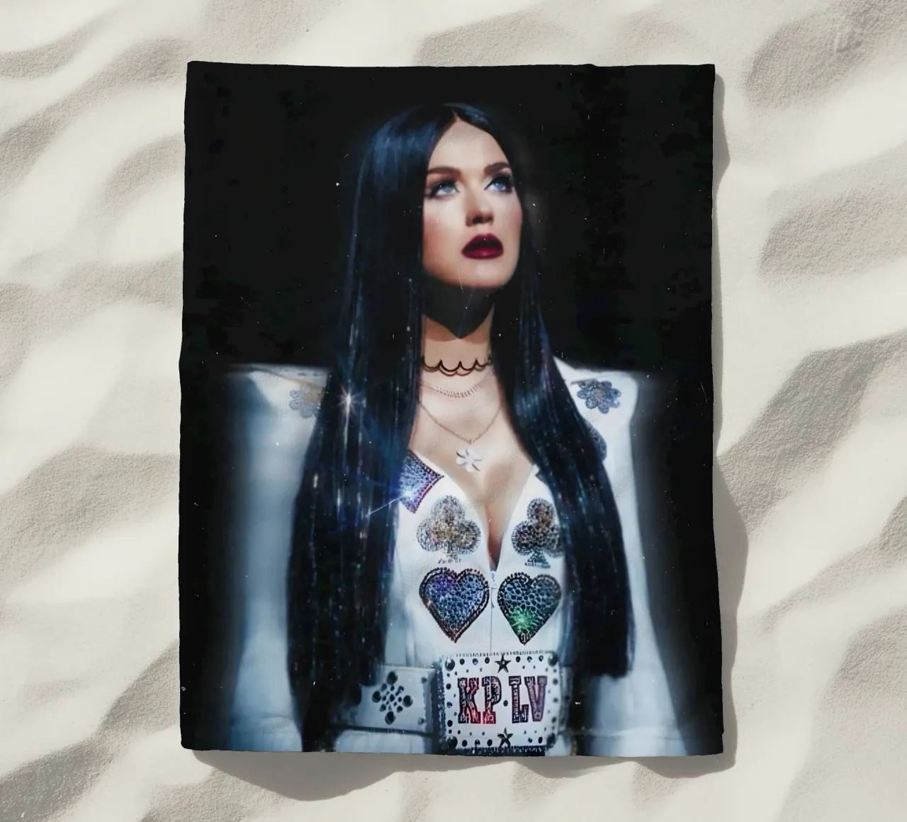 Katty Perry telo mare da Low poly art