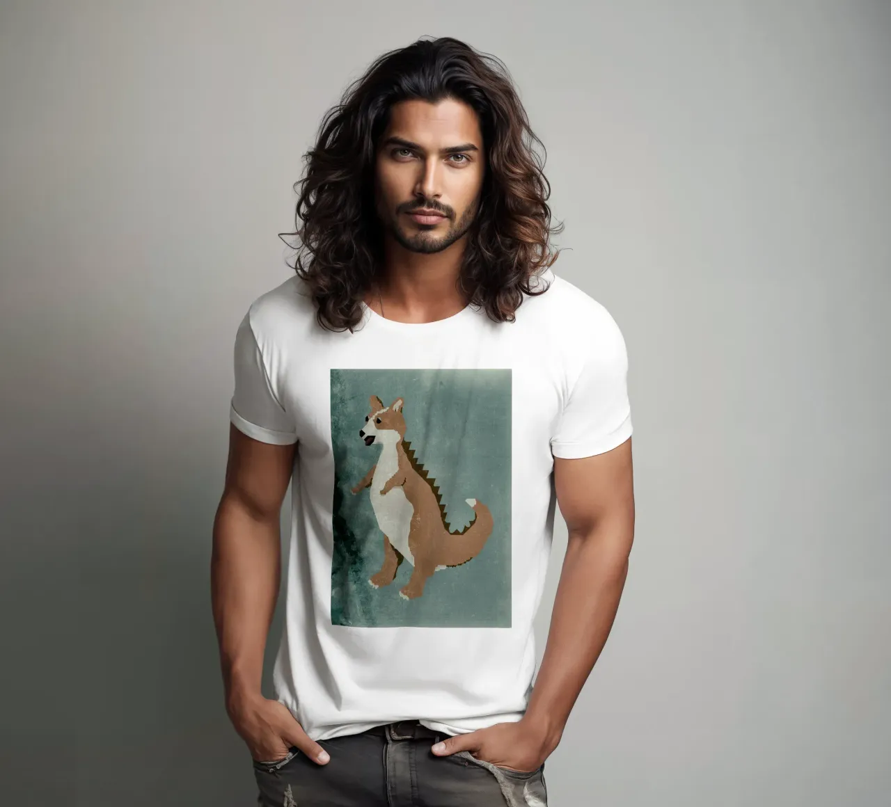 Corginnosaurus Rex t-shirt da Wagnerps