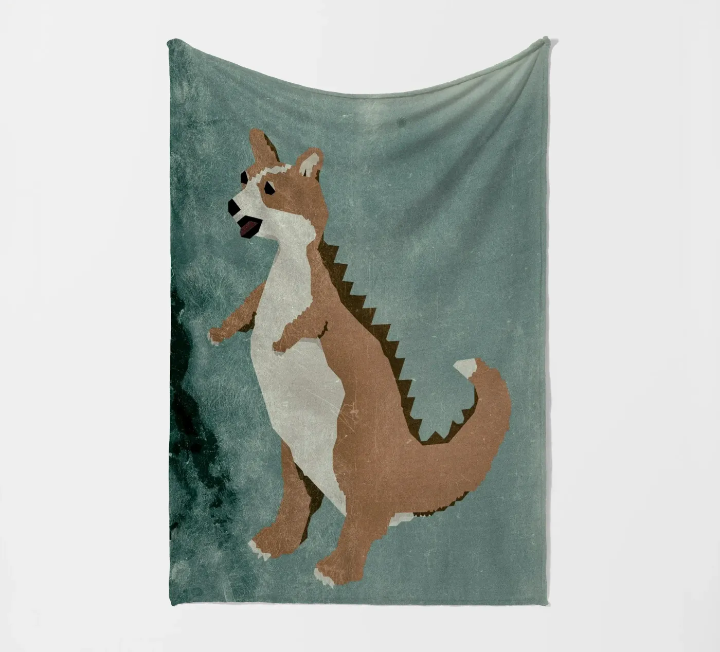 Corginnosaurus Rex Fleecedecke von Wagnerps