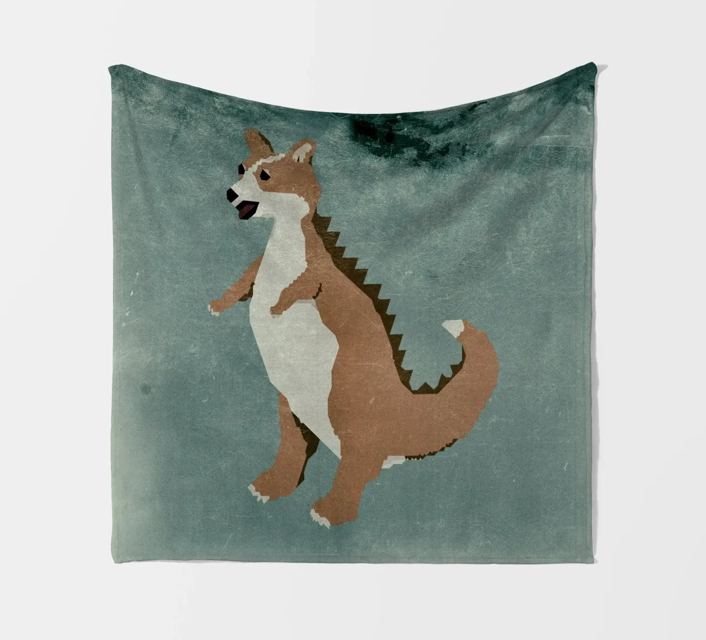 Corginnosaurus Rex Fleecedecke von Wagnerps