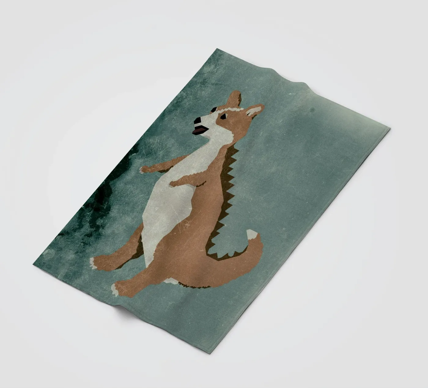 Corginnosaurus Rex Fleecedecke von Wagnerps