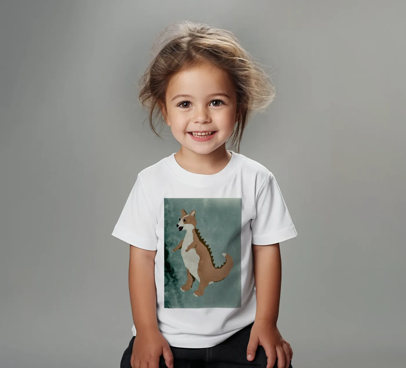 Corginnosaurus Rex t-shirt bambini da Wagnerps